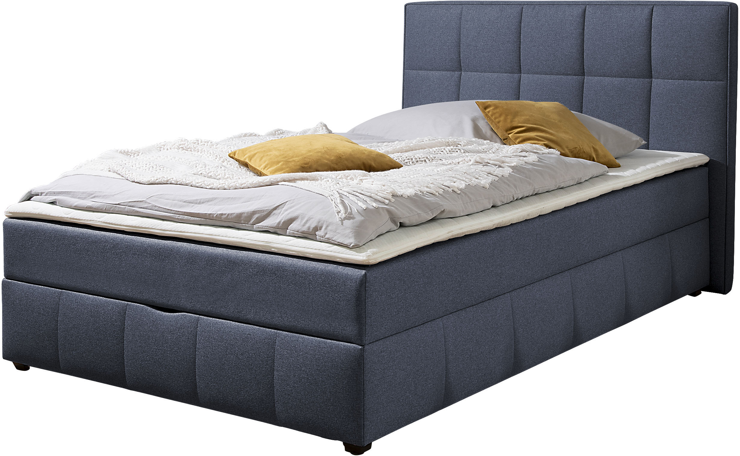 Home affaire Boxbett "Niemes inkl. Bettkasten und Topper, auch in Überlänge erhältlich" Boxbett mit Bettkasten, inkl. Topper