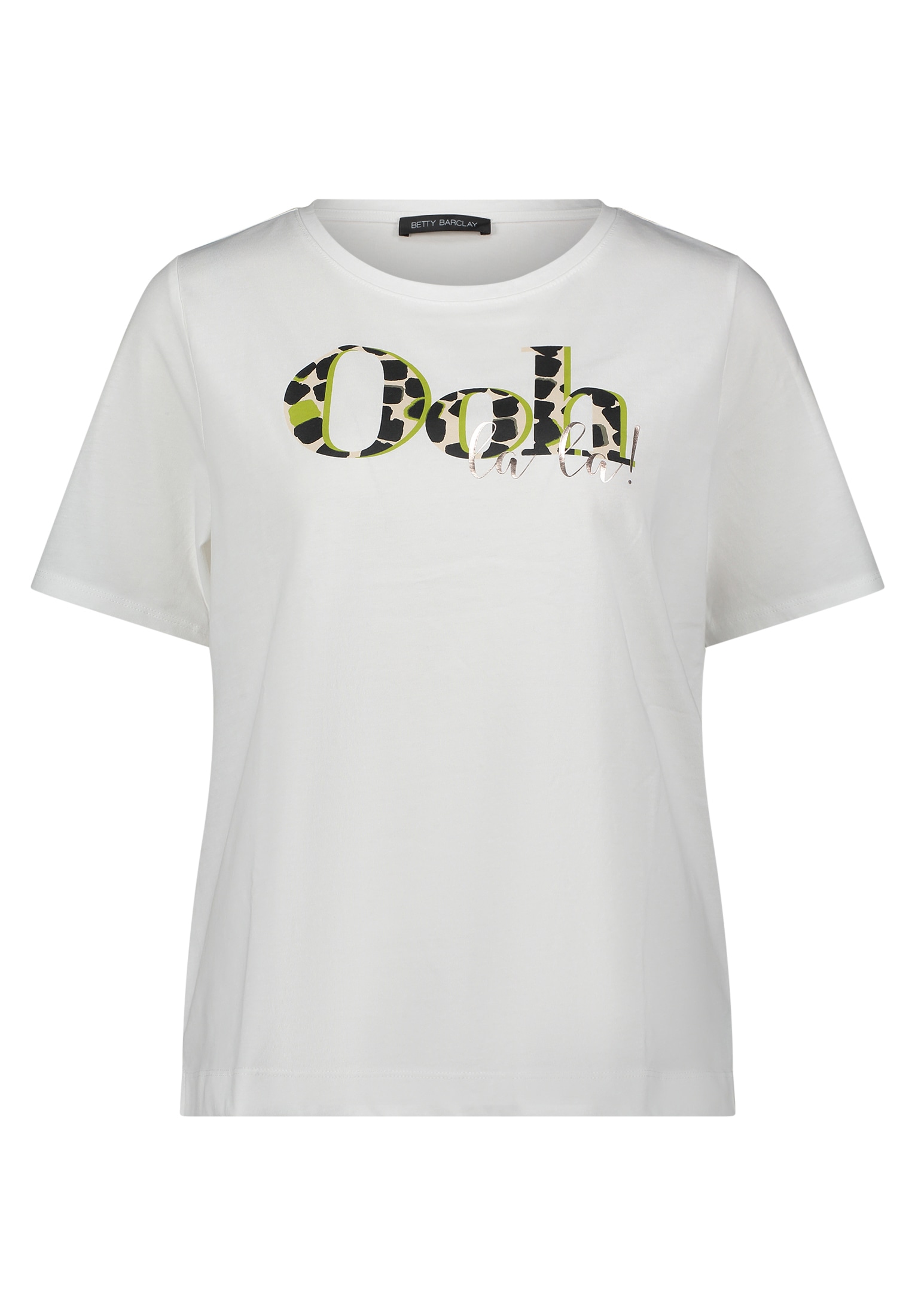 Betty Barclay Kurzarmshirt »Betty Barclay Basic Shirt mit Placement«, (1 tlg.), Placement