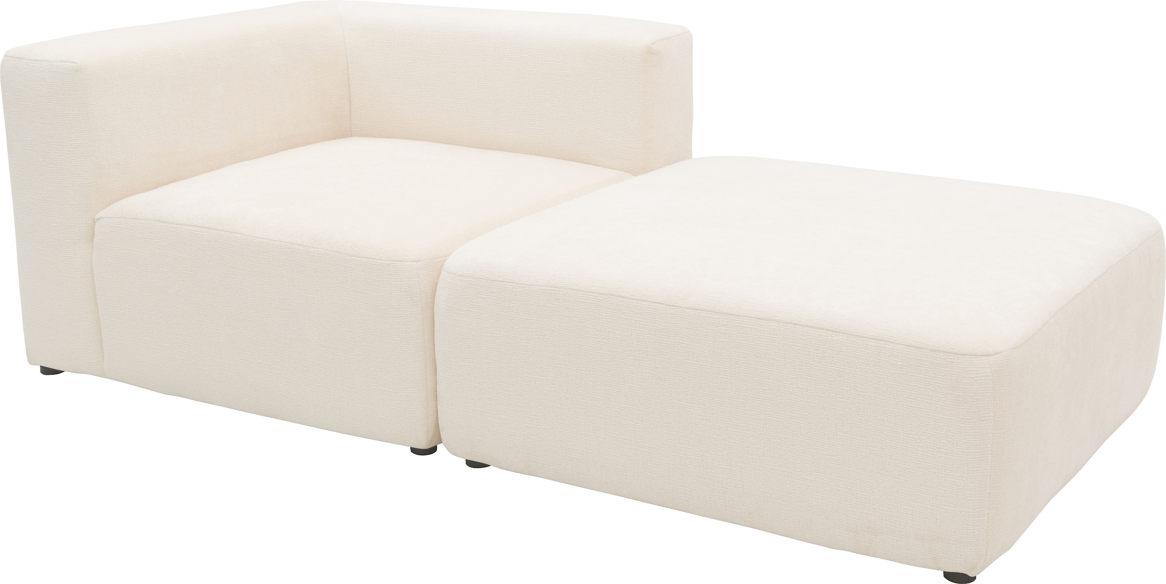 andas Sofa-Eckelement »Utvik bestehend aus Eckelement und Hocker«, als Modul oder separat verwendbar