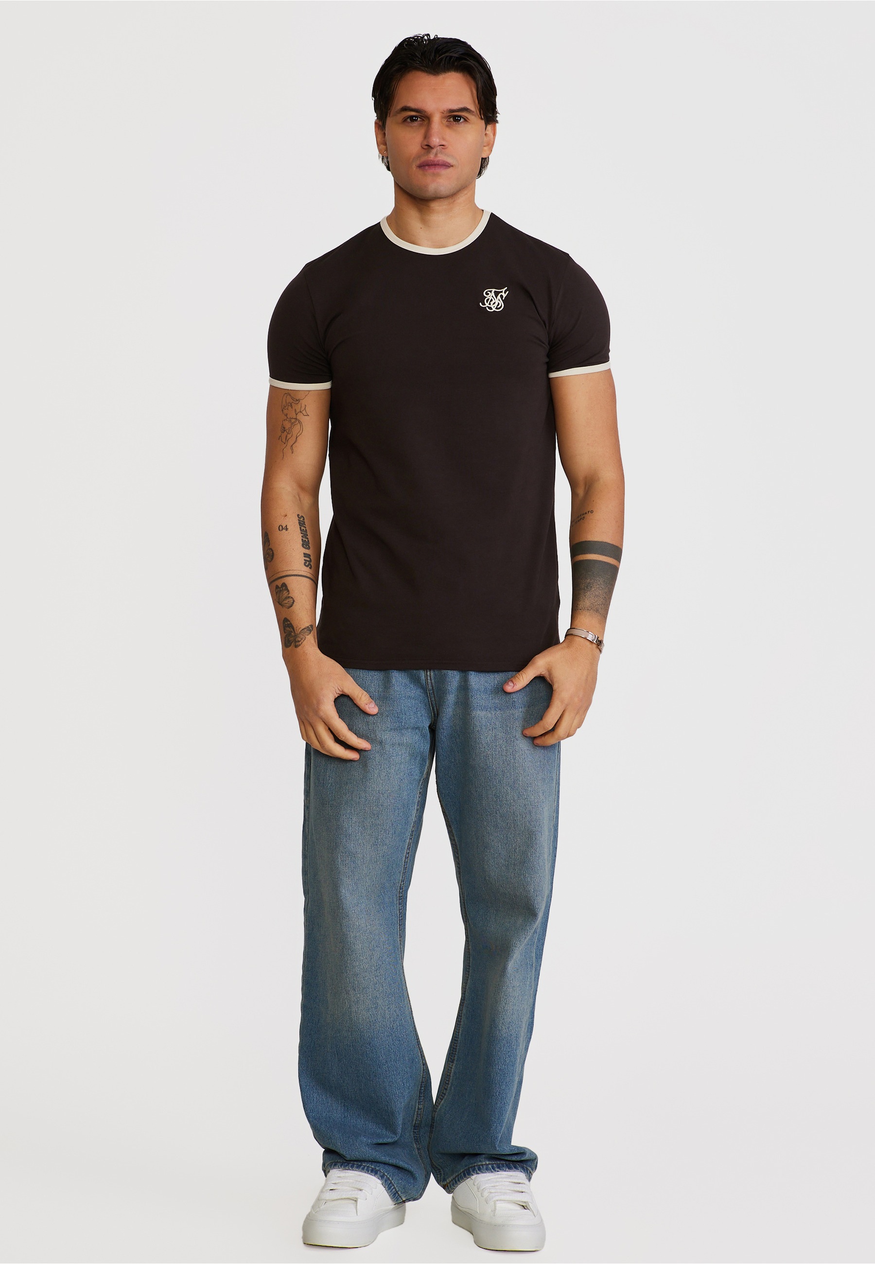 Siksilk T-Shirt »SikSilk Ringer T-Shirt« 1