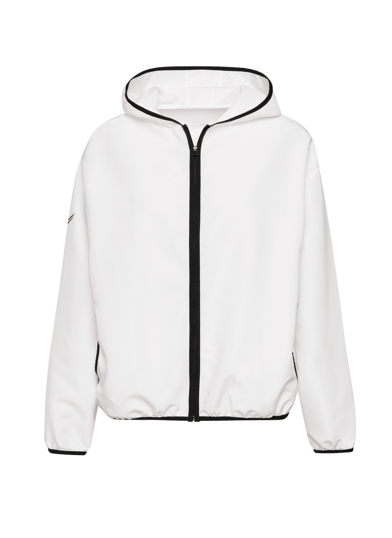 Trigema Sweatjacke "TRIGEMA Dünne Kapuzenjacke mit praktischen Taschen" 1 S günstig online kaufen