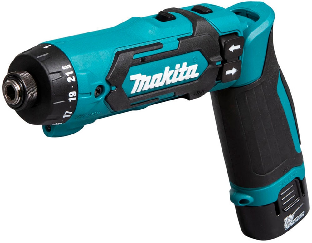Makita Akku-Schrauber »DF012DSE«, inkl. integrierter Akku, Ladegerät und Aufbewahrungskoffer