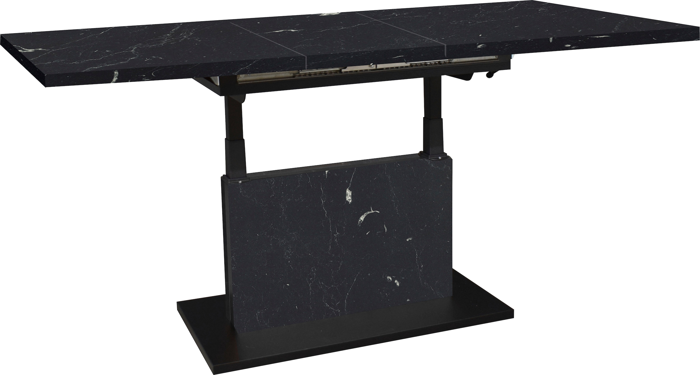 Mäusbacher Couchtisch "Lift Couchtisch", höhenverstellbar 56-75cm, Breite T günstig online kaufen