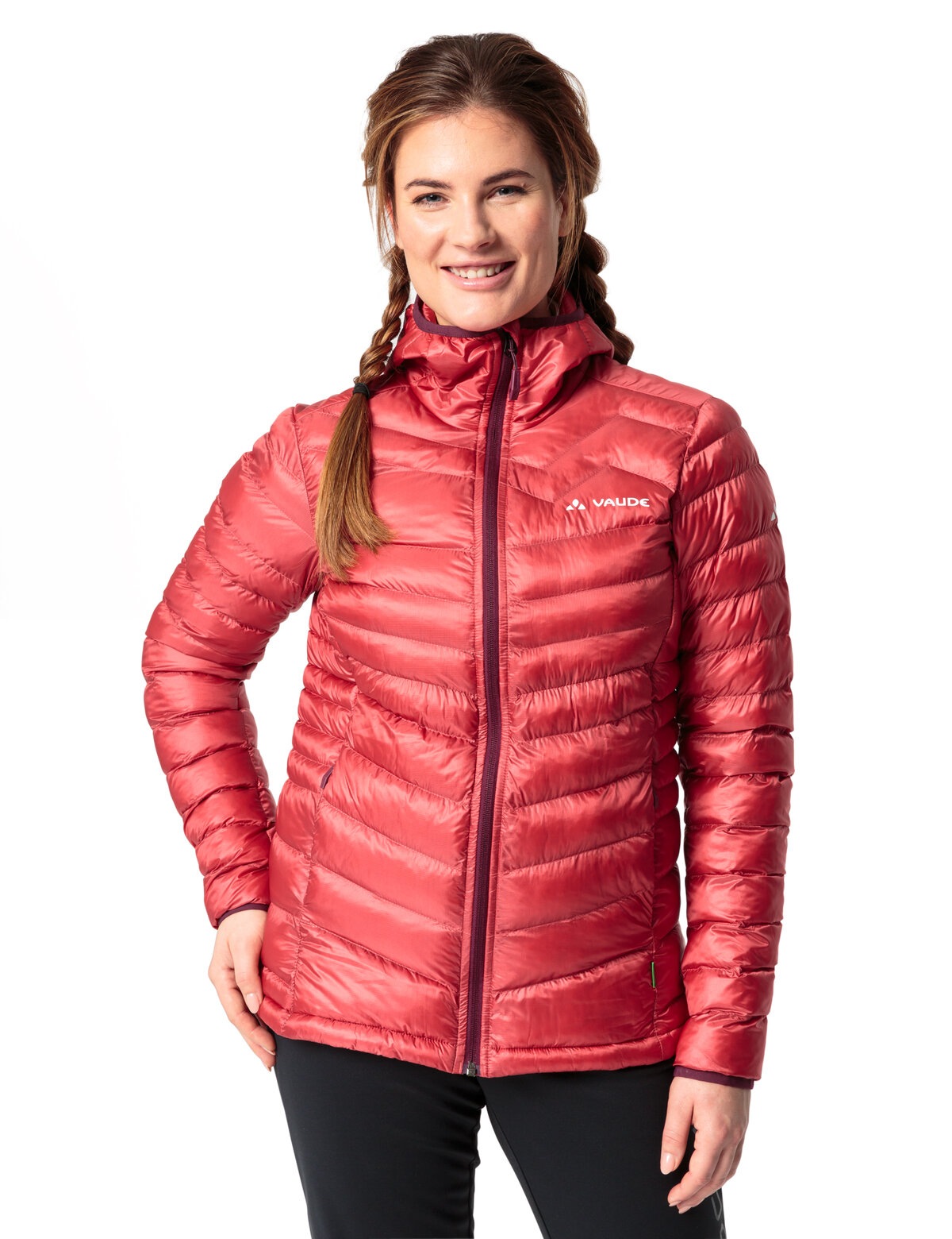 VAUDE Steppjacke mit Kapuze mit Reißverschlusstaschen, mit synthetischer Da günstig online kaufen