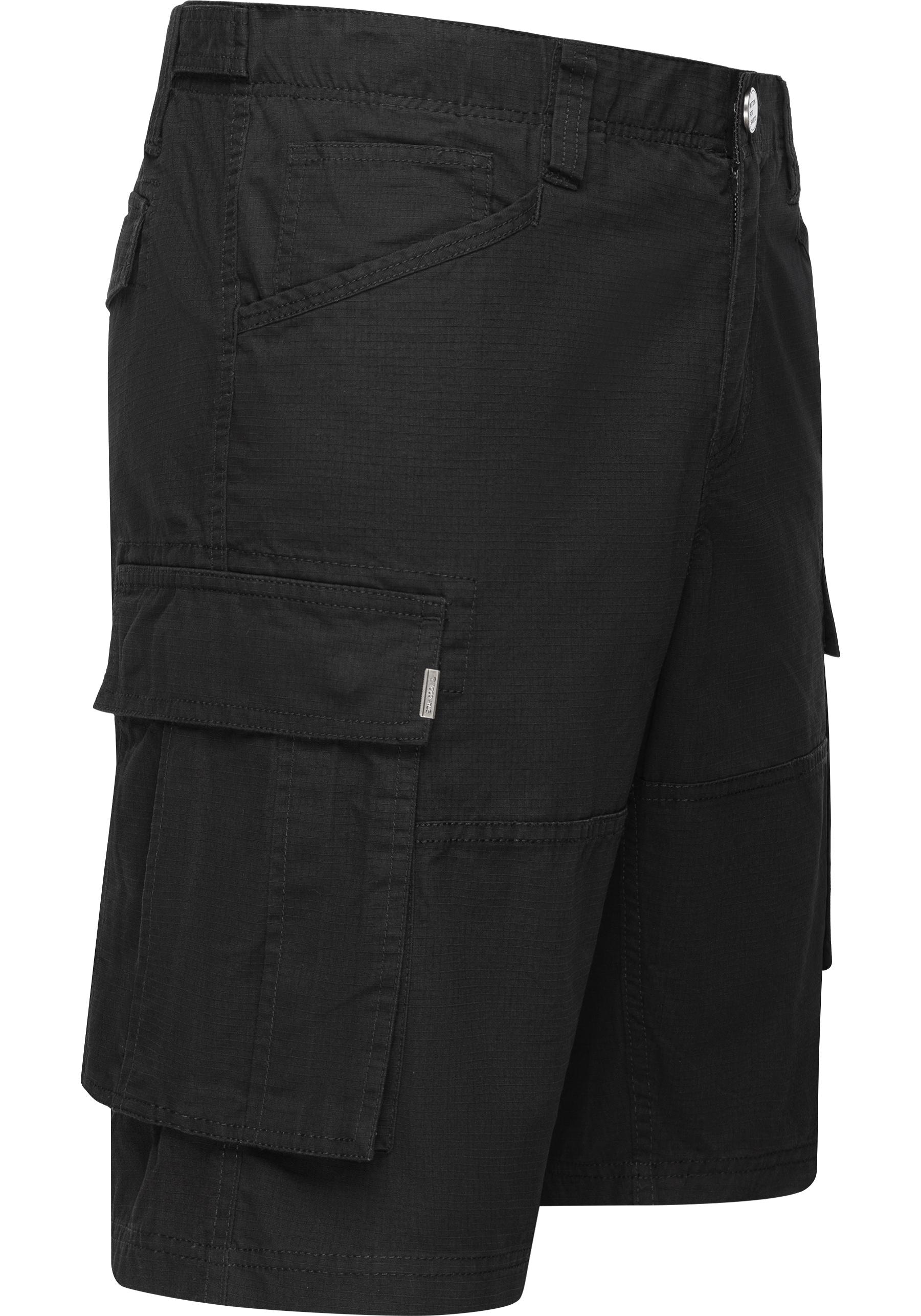 Ragwear Shorts "Merly", (1 tlg.), Kurze Herren Cargo-Hose mit großen Taschen