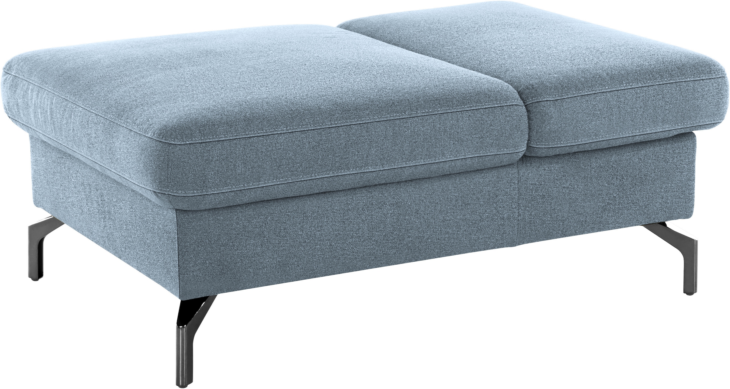 sit&more Hocker »Brisbane« Fußhöhe 15 cm, mit Federkern und Klappfunktion