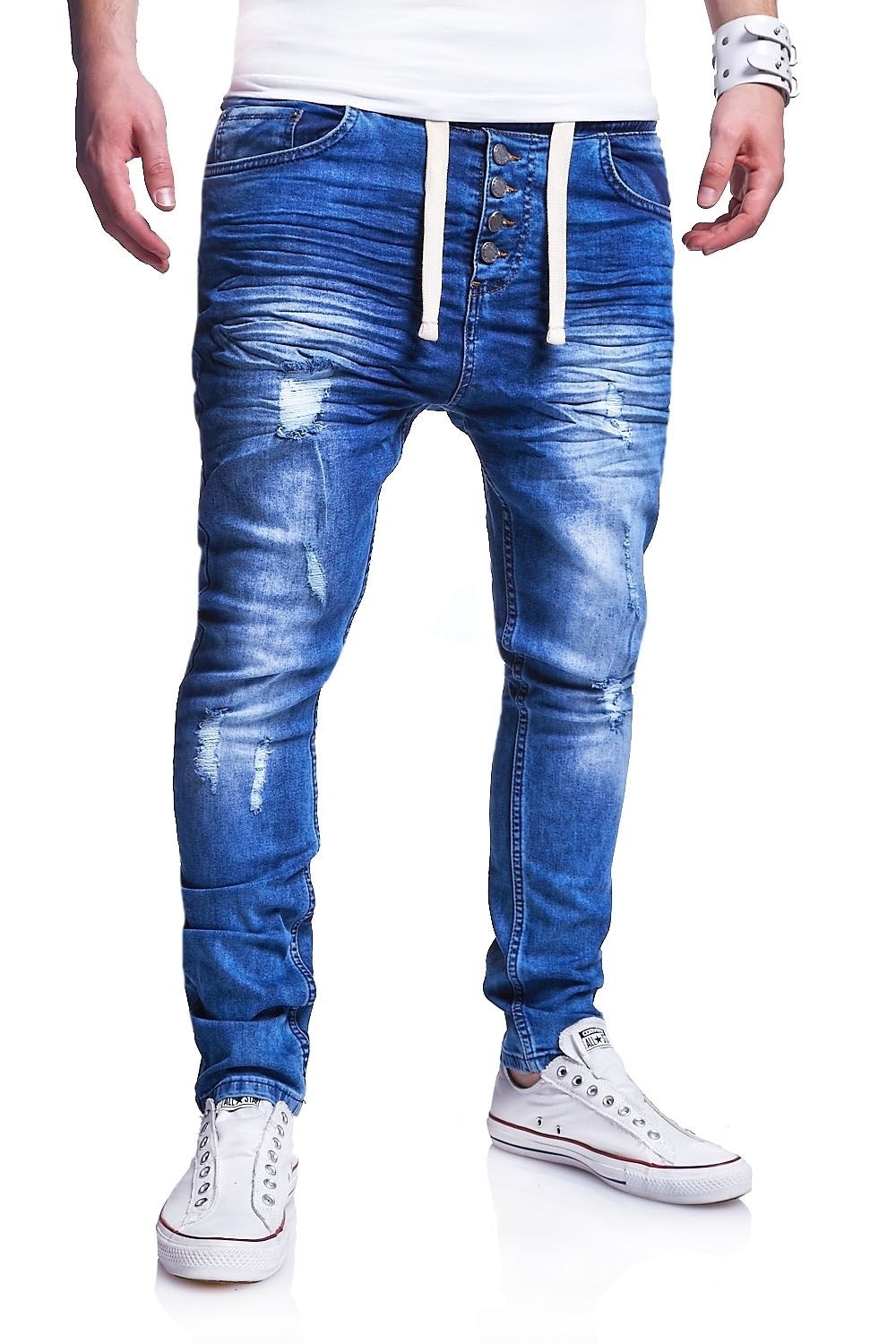 behype Slim-fit-Jeans »Mood«, im coolen Jogger-Stil