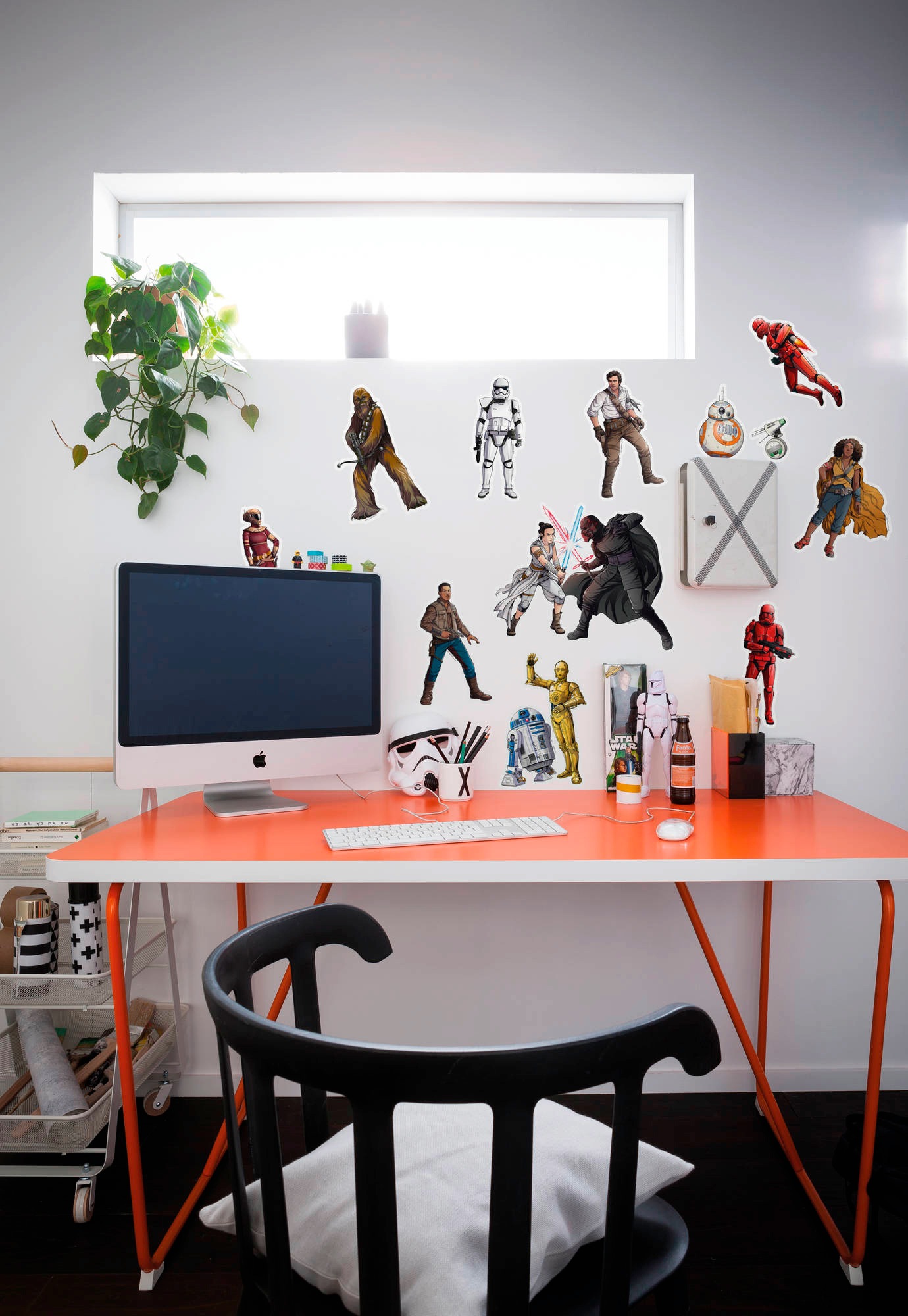 Komar Wandtattoo »Star Wars Heroes Villains - Größe 50 x 70 cm« selbstklebend, Wandsticker, Kinderzimmer