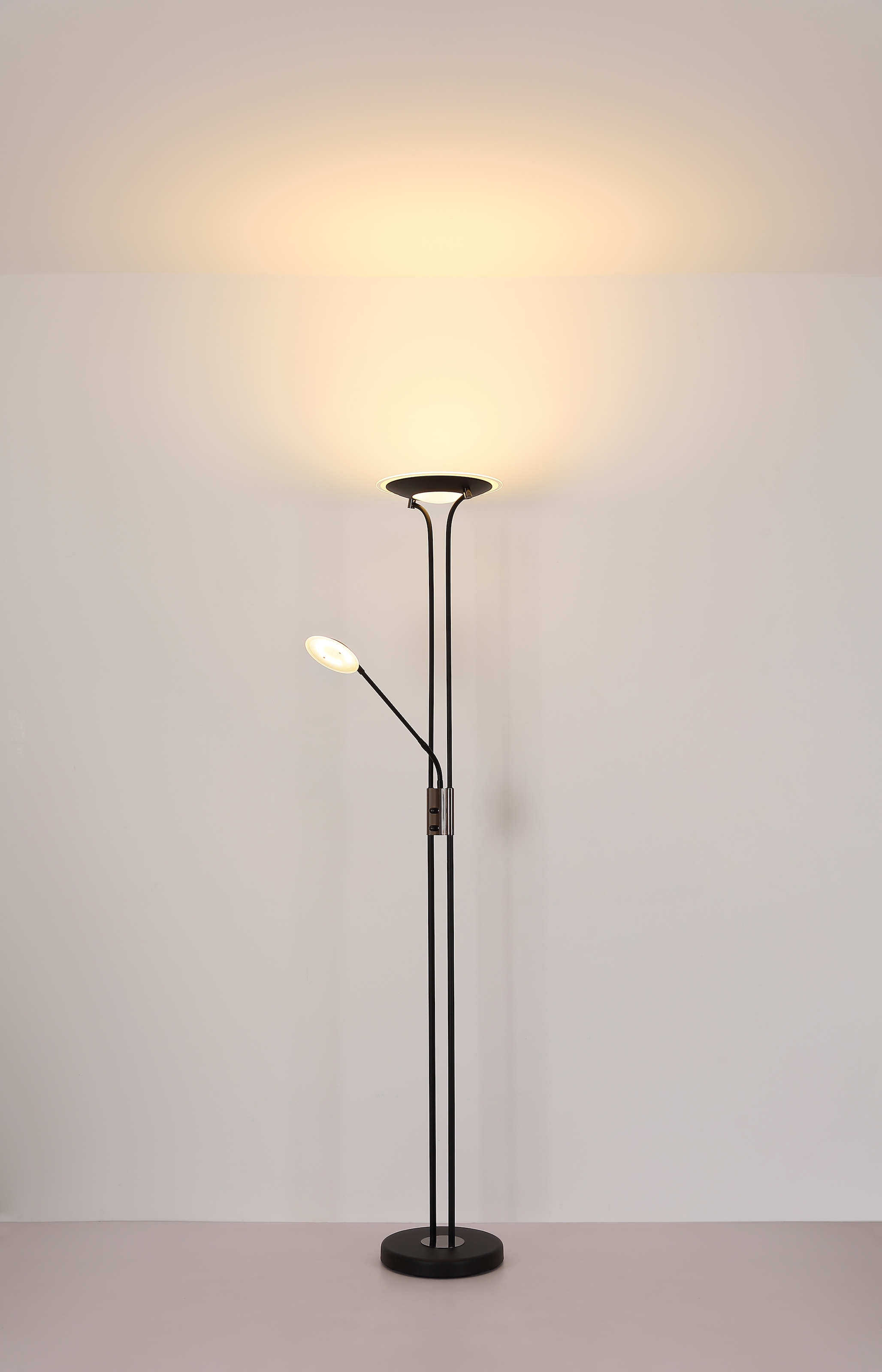 GLOBO LIGHTING LED Stehlampe »TAMIKA«, Leuchtmittel LED-Modul | LED fest integriert, Stehleuchte/Wohnzimmer/Schlafzimmer/Flur