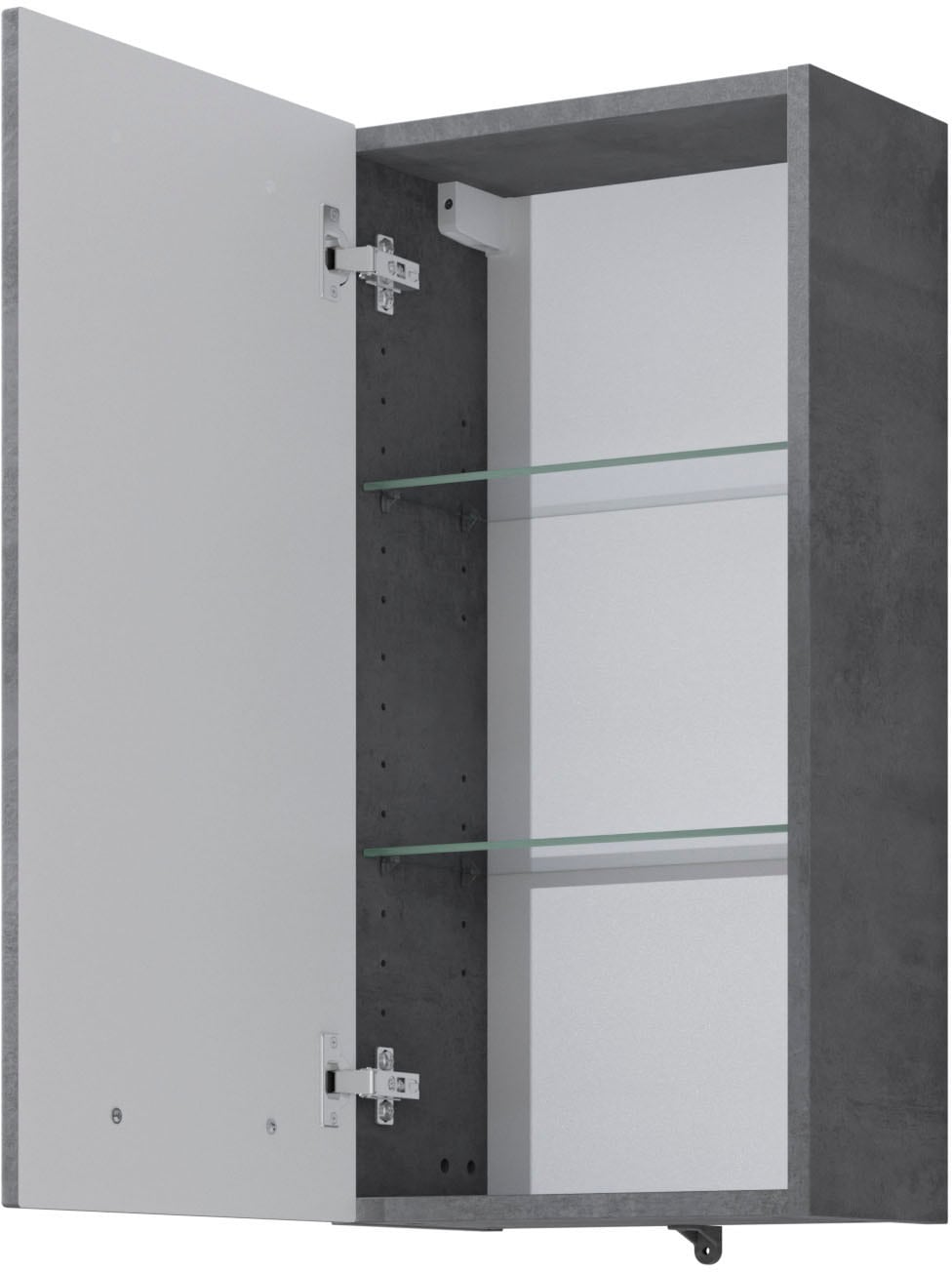 Saphir Badmöbel-Set »Quickset 945 4-teilig, Waschbeckenunterschrank und LED-Spiegelschrank«, (4 St.), Unterschrank, Hängeschrank, 7 Türen, 2 Schubladen, inkl. Türdämpfer
