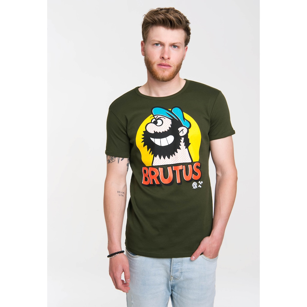 LOGOSHIRT T-Shirt »Brutus« mit lässigem Vintage-Print