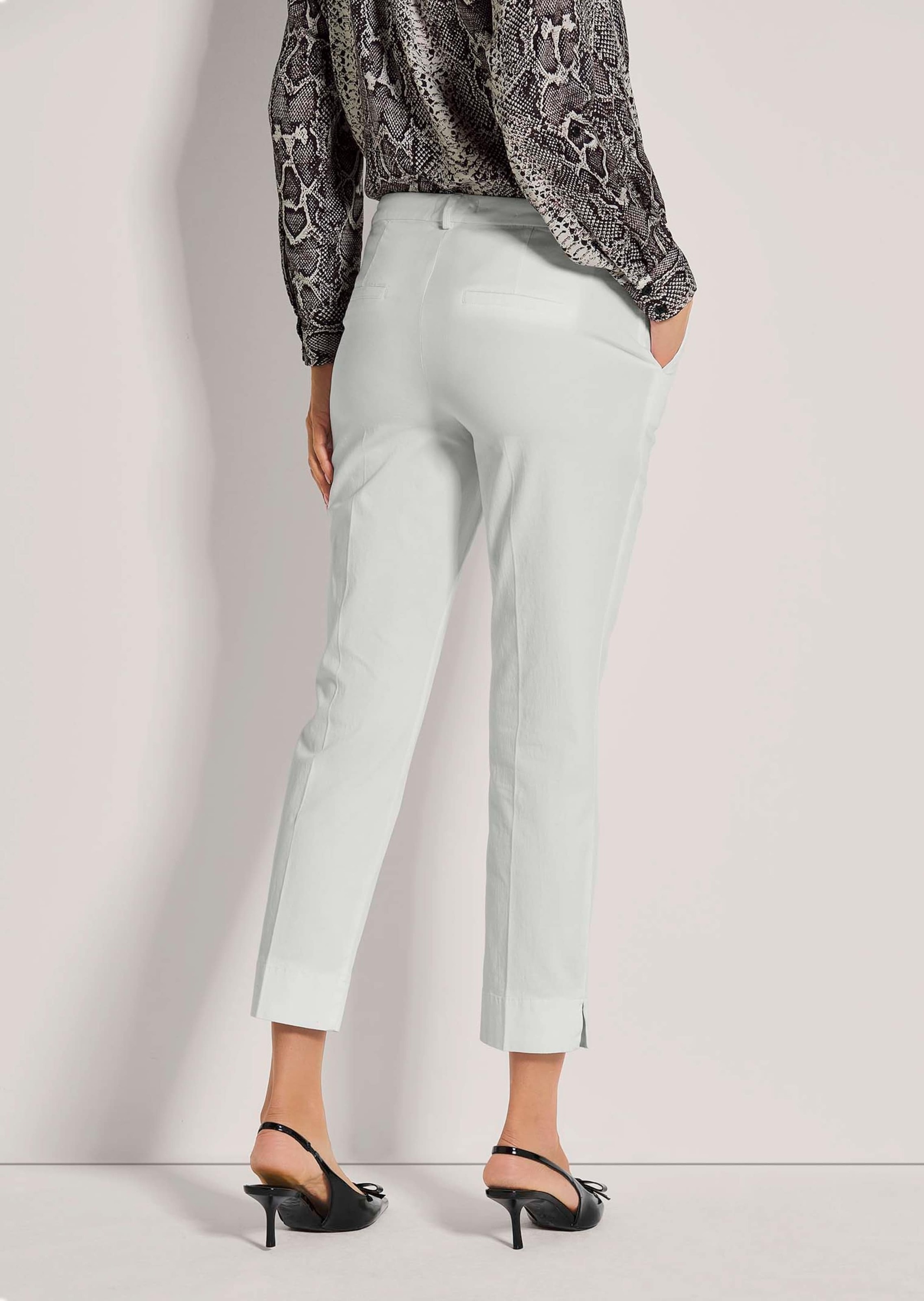 MADELEINE Chinohose »Hose Chino-Hose mit Bügelfalten«