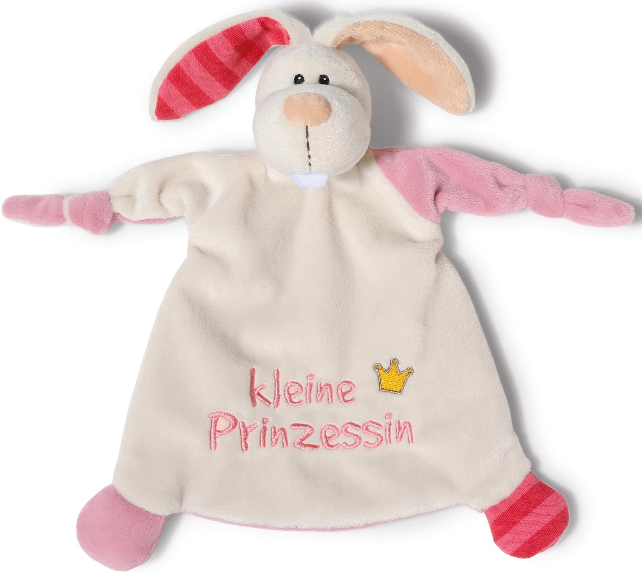 Nici Schmusetuch »My First NICI Kollektion, Hase Tilli, Kleine Prinzessin«, mit aufgestickten Augen