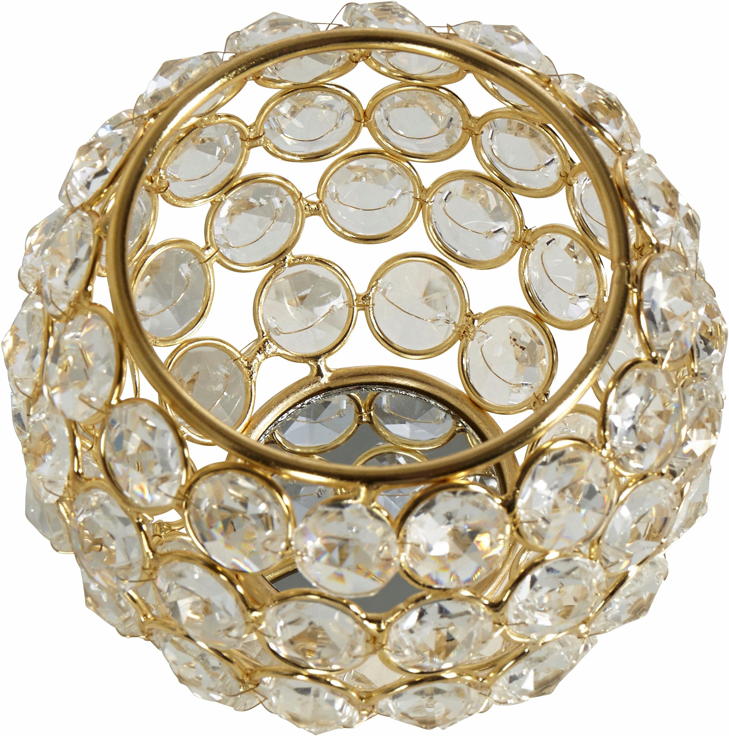 Home affaire Teelichthalter "Kristall" günstig online kaufen