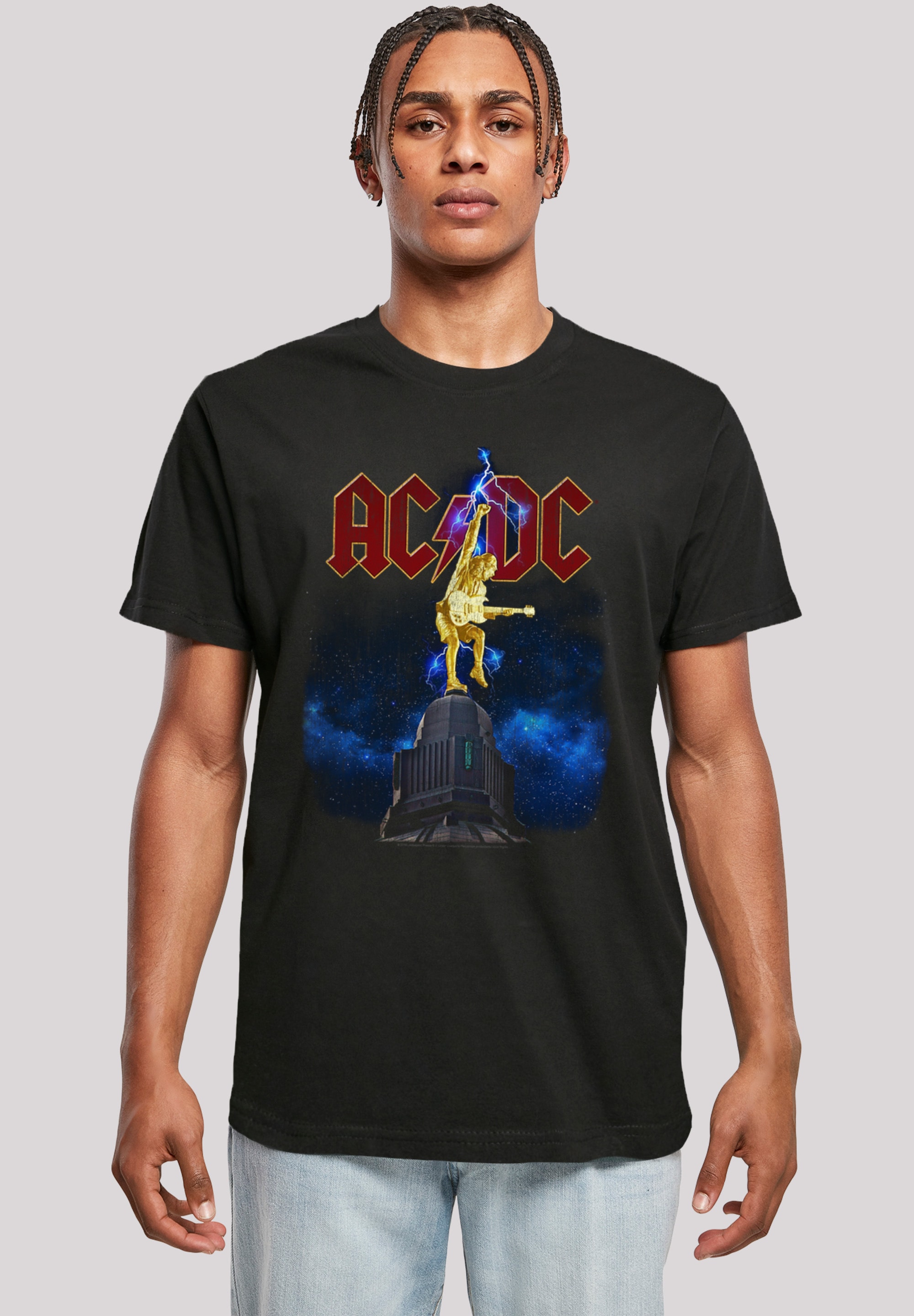 T-Shirt »AC/DC Band Shirt Stiff Upper Lip Lightning«, Print