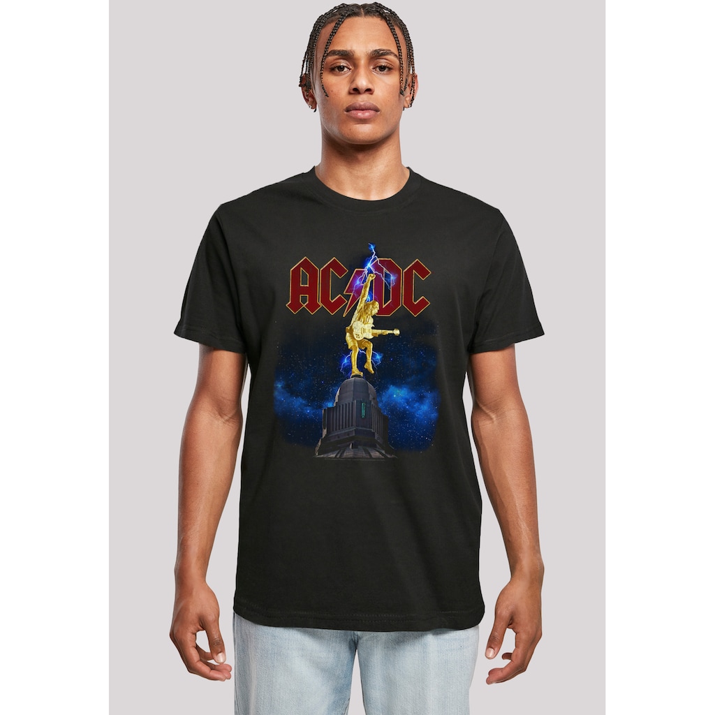 F4NT4STIC T-Shirt »AC/DC Band Shirt Stiff Upper Lip Lightning«