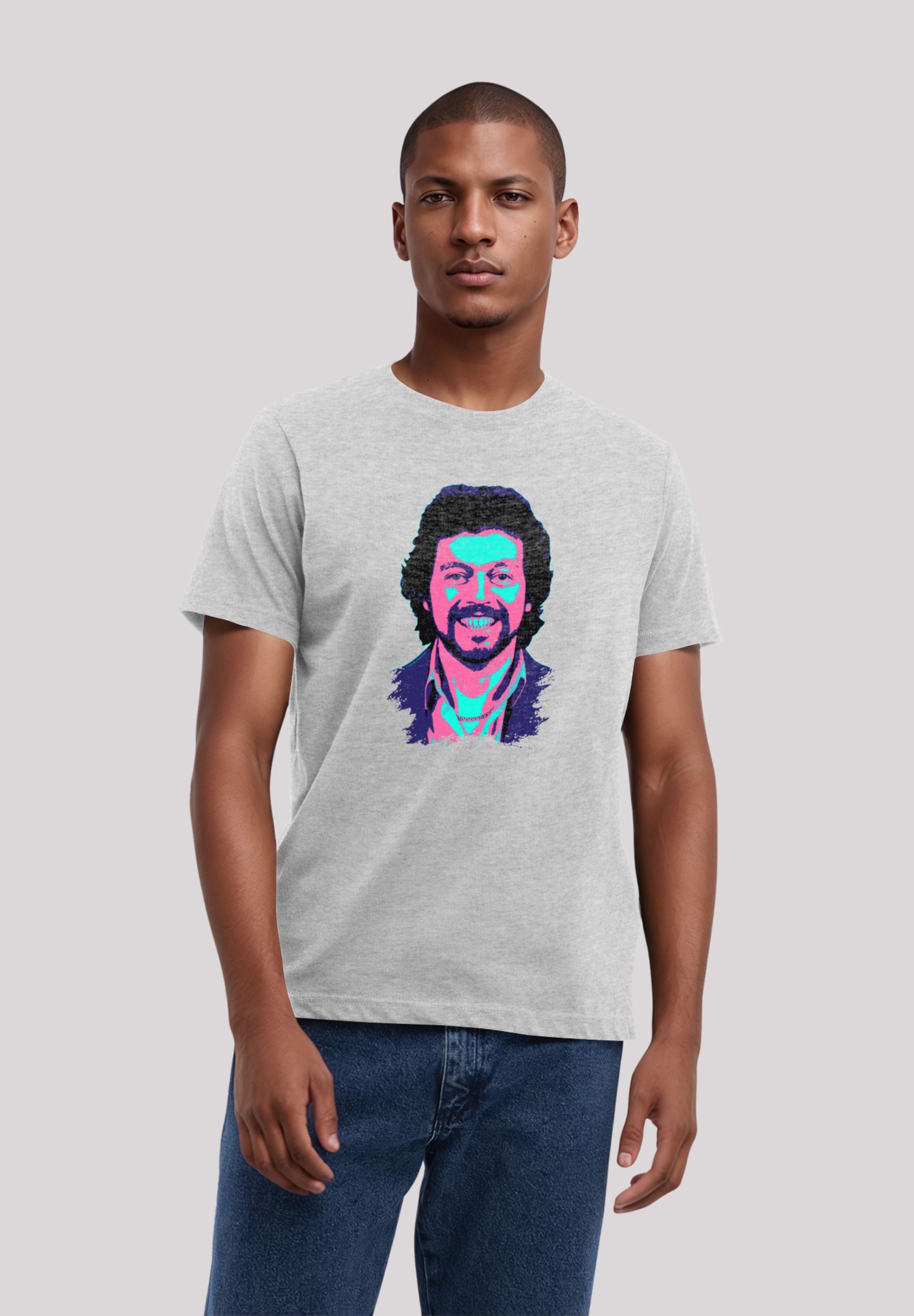F4NT4STIC T-Shirt "TV Times Jeremy Beadle 1982 Pop Art", Premium Qualität günstig online kaufen