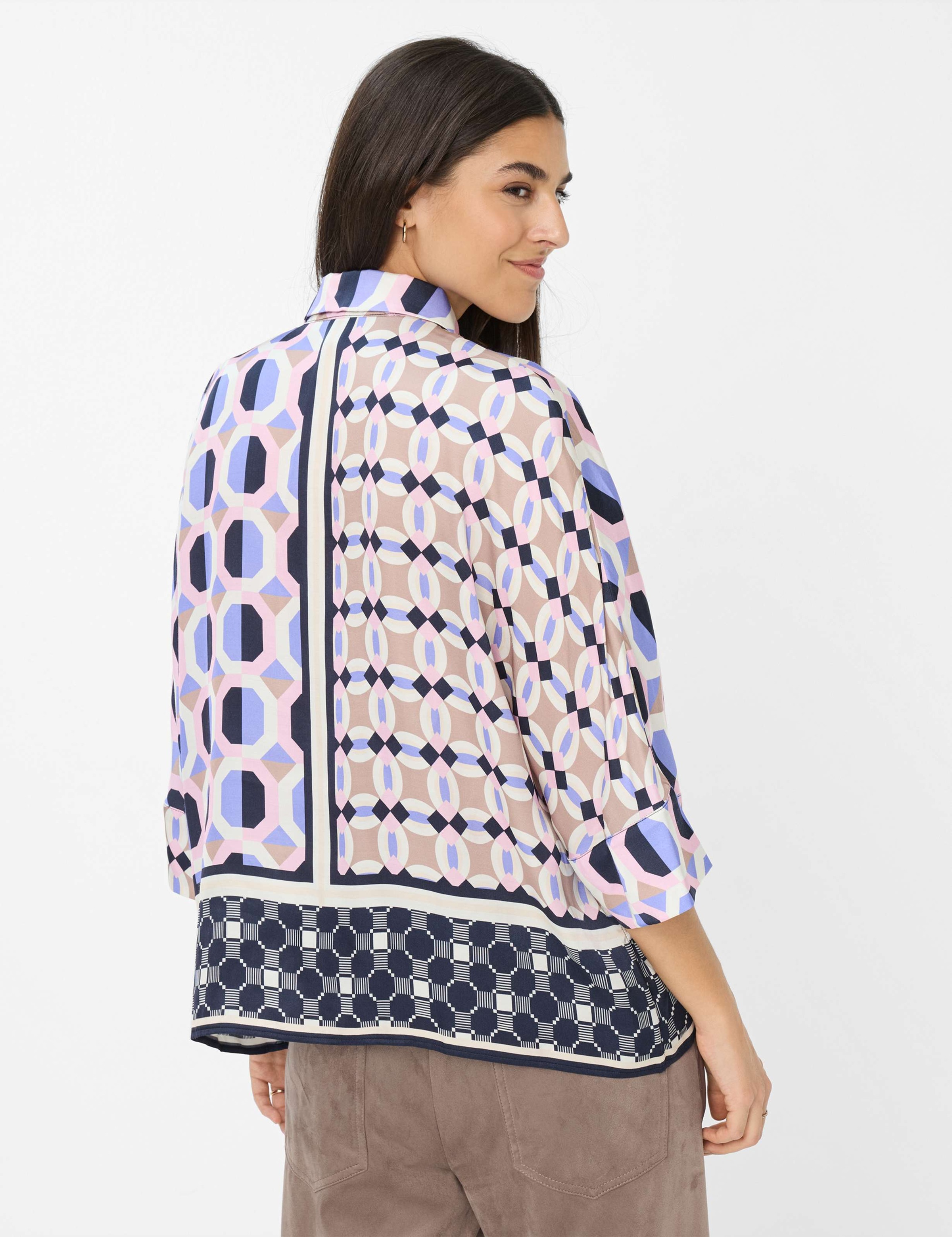 Brax Kurzarmbluse "Style VIV PATCH" günstig online kaufen