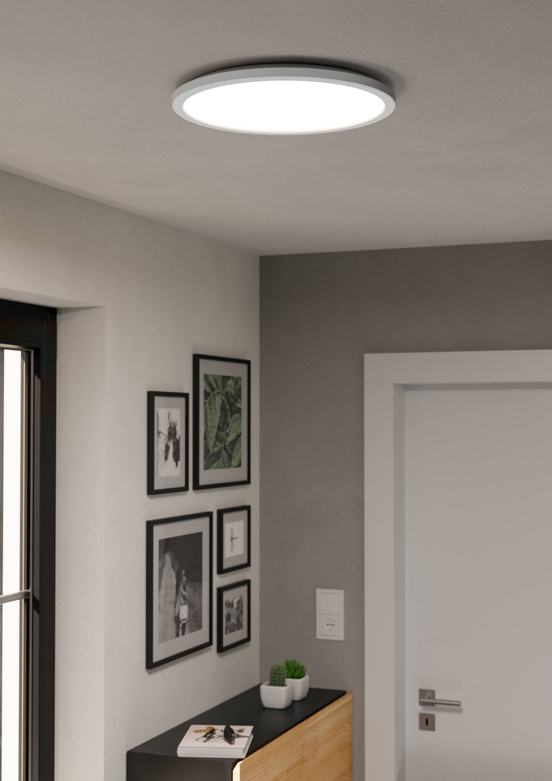 EGLO Deckenleuchte »Rovito-Z Deckenlampe, ZigBee 3.0, Kunststoff, Badezimmerlampe, IP44« LED-Modul 1 Stk. Kaltweiß | RGB