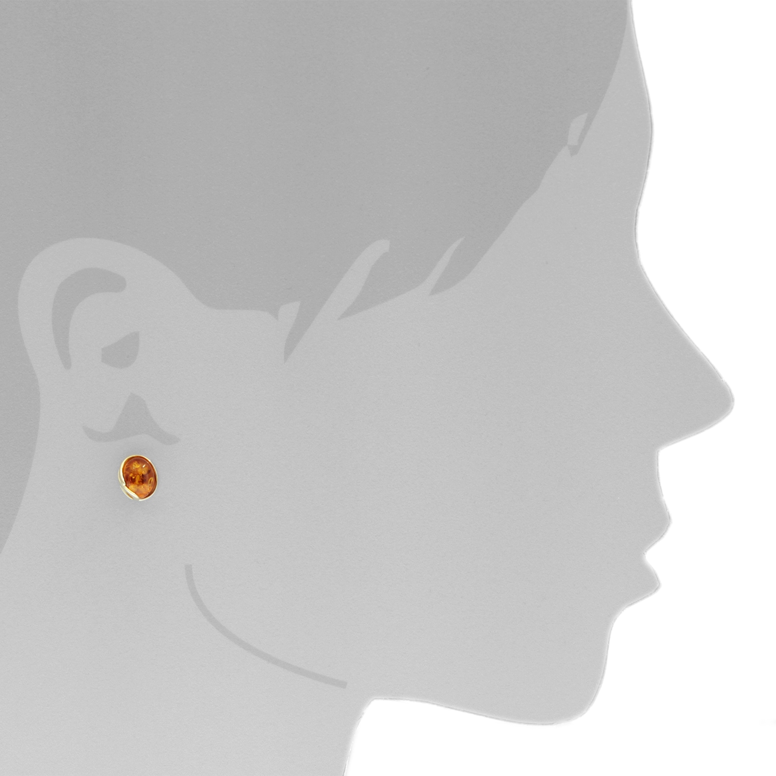 OSTSEE-SCHMUCK Paar Ohrstecker »Ostsee-Schmuck Ohrstecker Melanie Ohrstecker Melanie«, (2 tlg.)