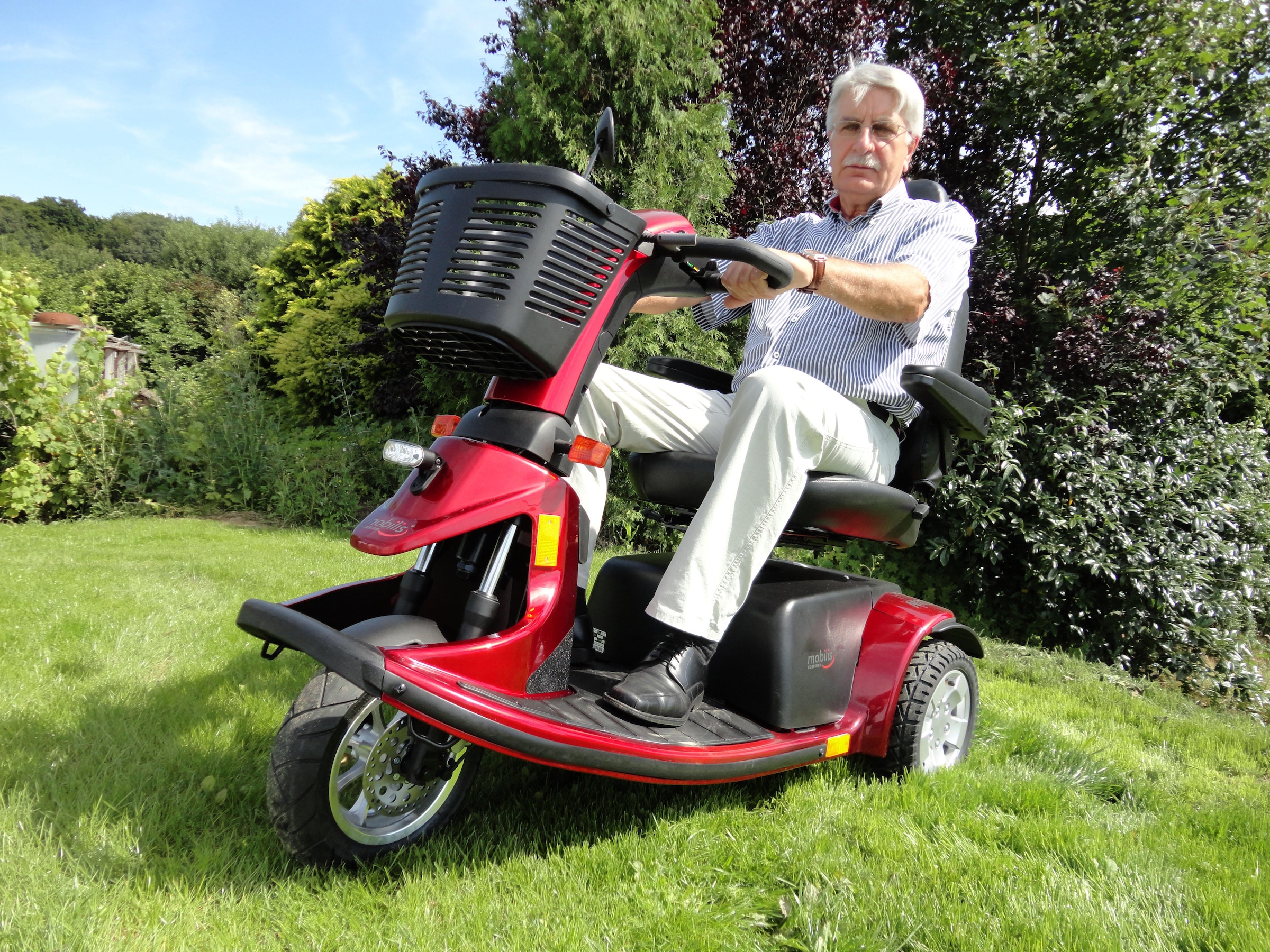 mobilis Elektromobil »Scooter M83«, 900 W, 15 km/h, (Korb)