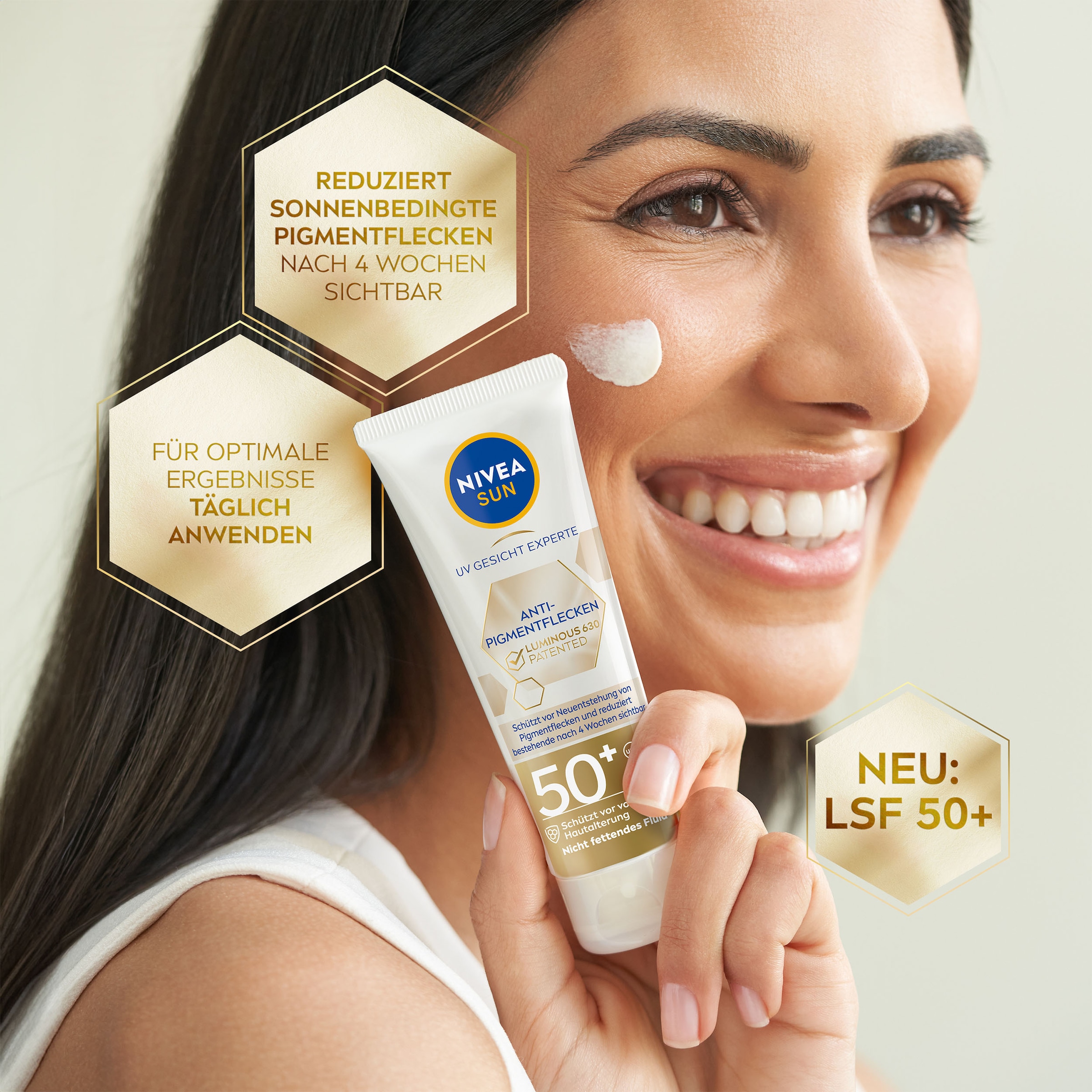 Nivea Sun Sonnenschutzlotion »UV GESICHT EXPERTE Anti Pigmentflecken Sonnenschutz«