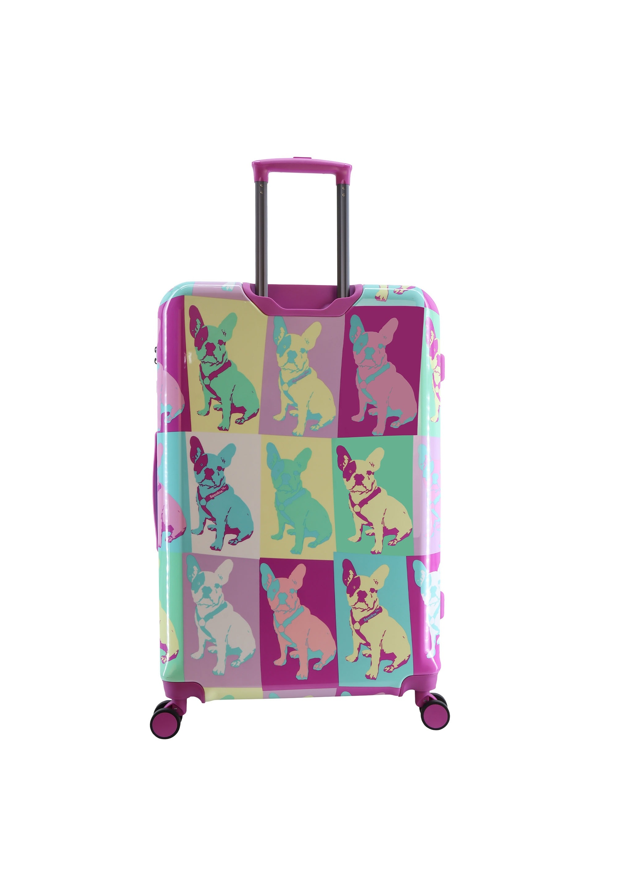 Saxoline® Koffer »Bulldog Emotion«, aus ABS- und PC-Materialien
