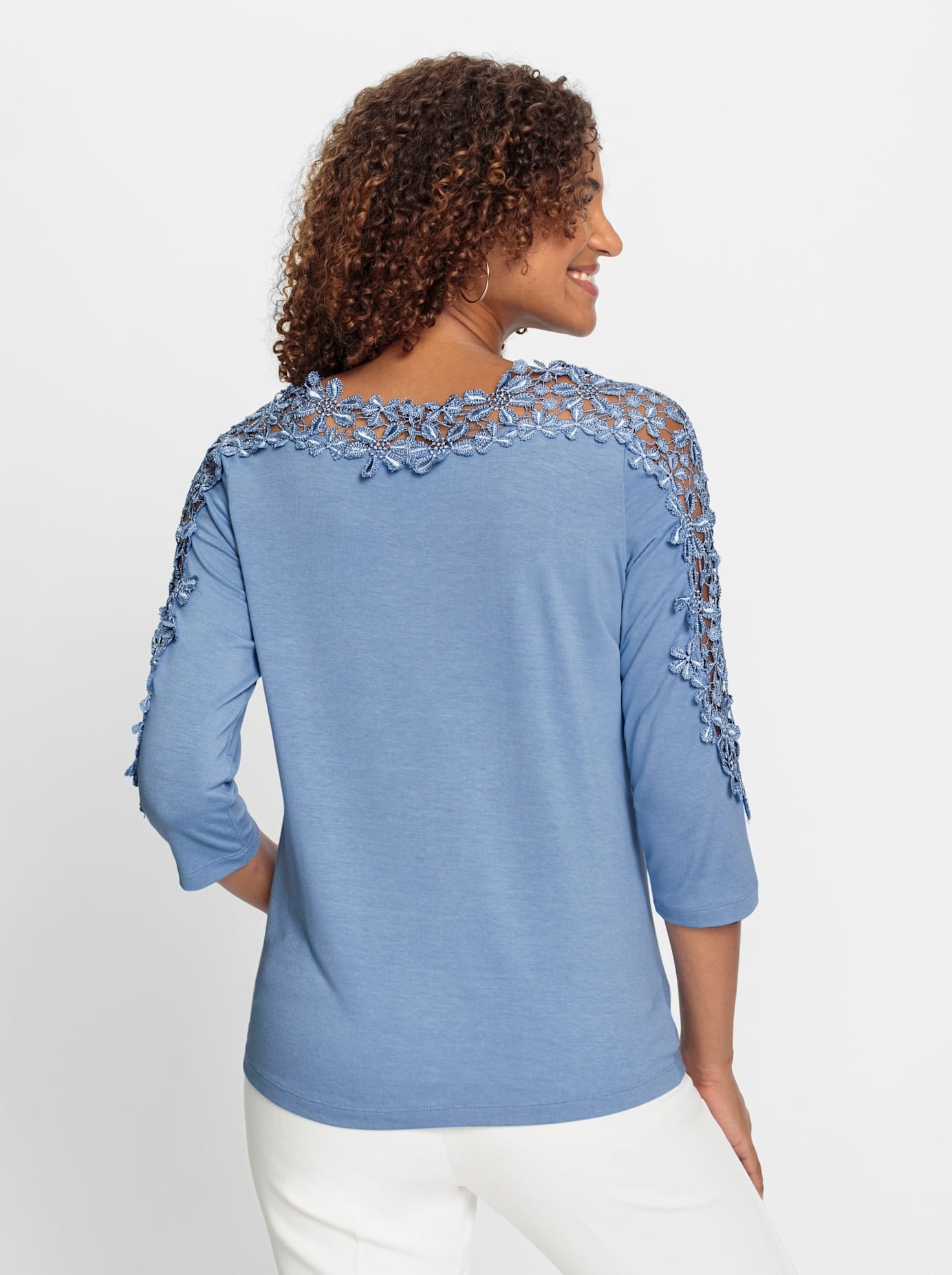 Lady 3/4-Arm-Shirt "Shirt" 1 Stk. tlg. günstig online kaufen