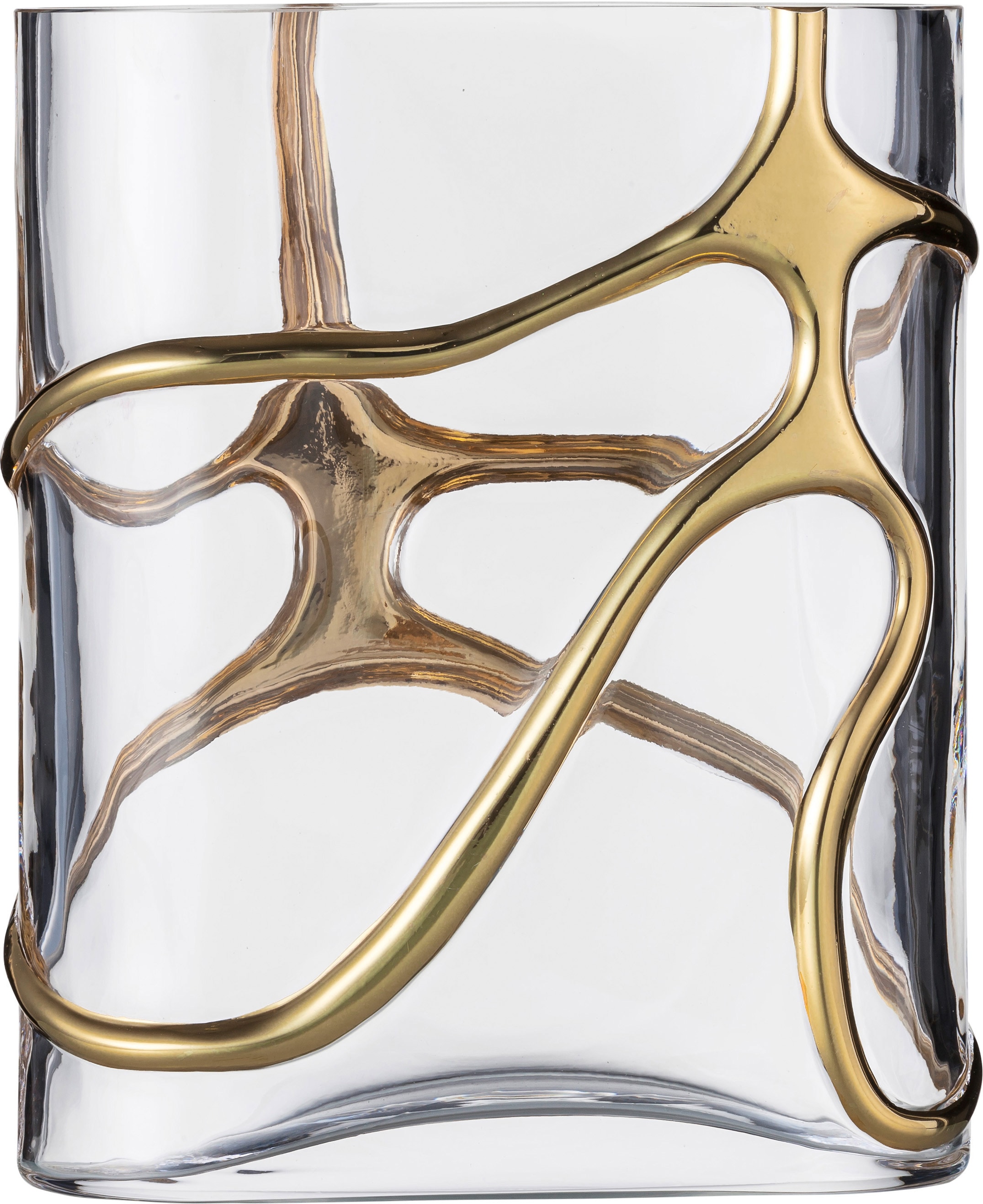 Eisch Germany Dekovase "Stargate", handveredelt mit Echtgoldbeschichtung günstig online kaufen