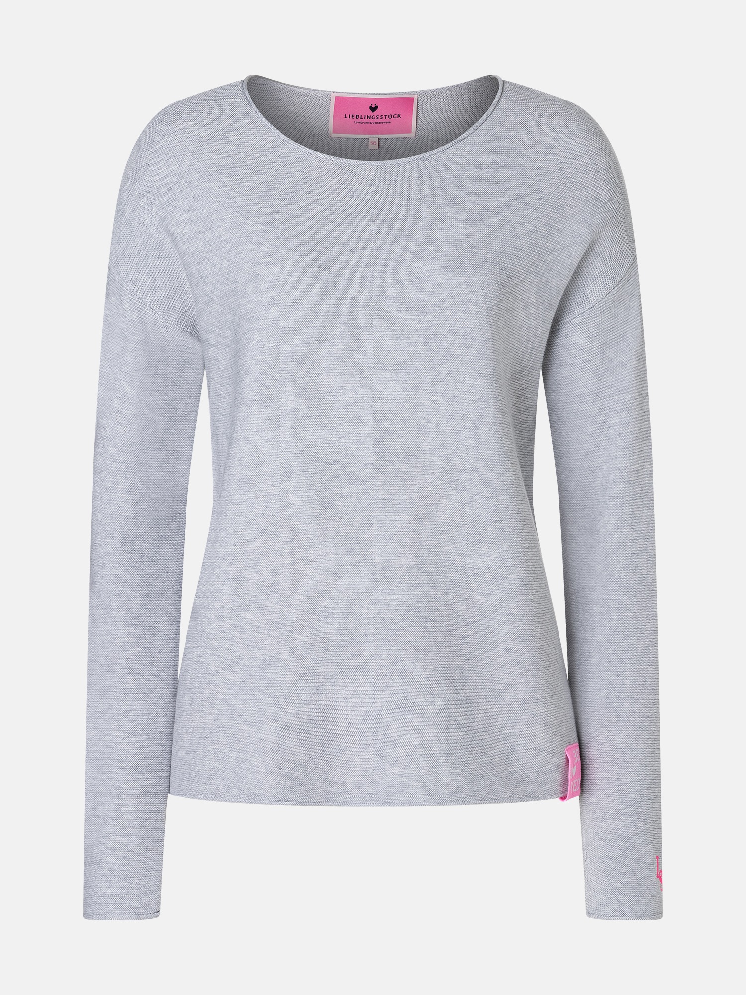 Lieblingsstück Strickpullover »Kyna«, Rundhals mit lockerer Passform