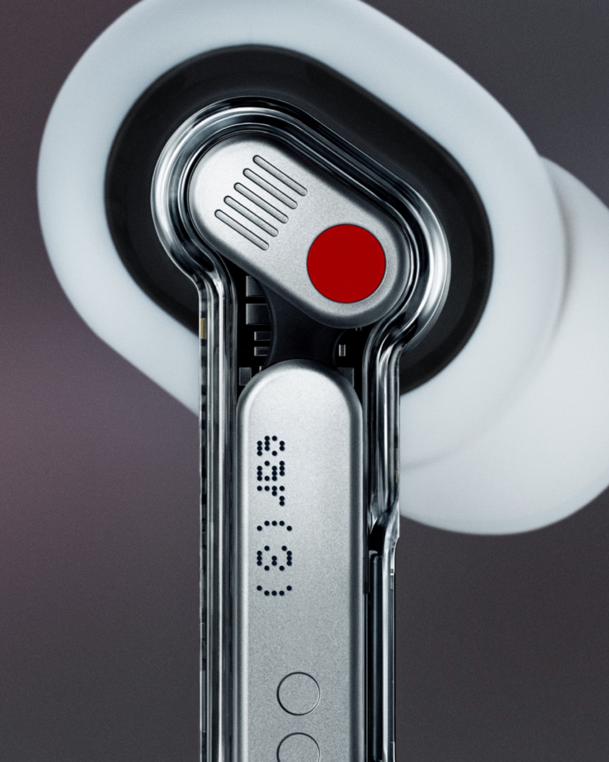 NOTHING wireless In-Ear-Kopfhörer »Ear (3)« Bluetooth Active Noise Cancelling (ANC) | integrierte Steuerung für Anrufe und Musik