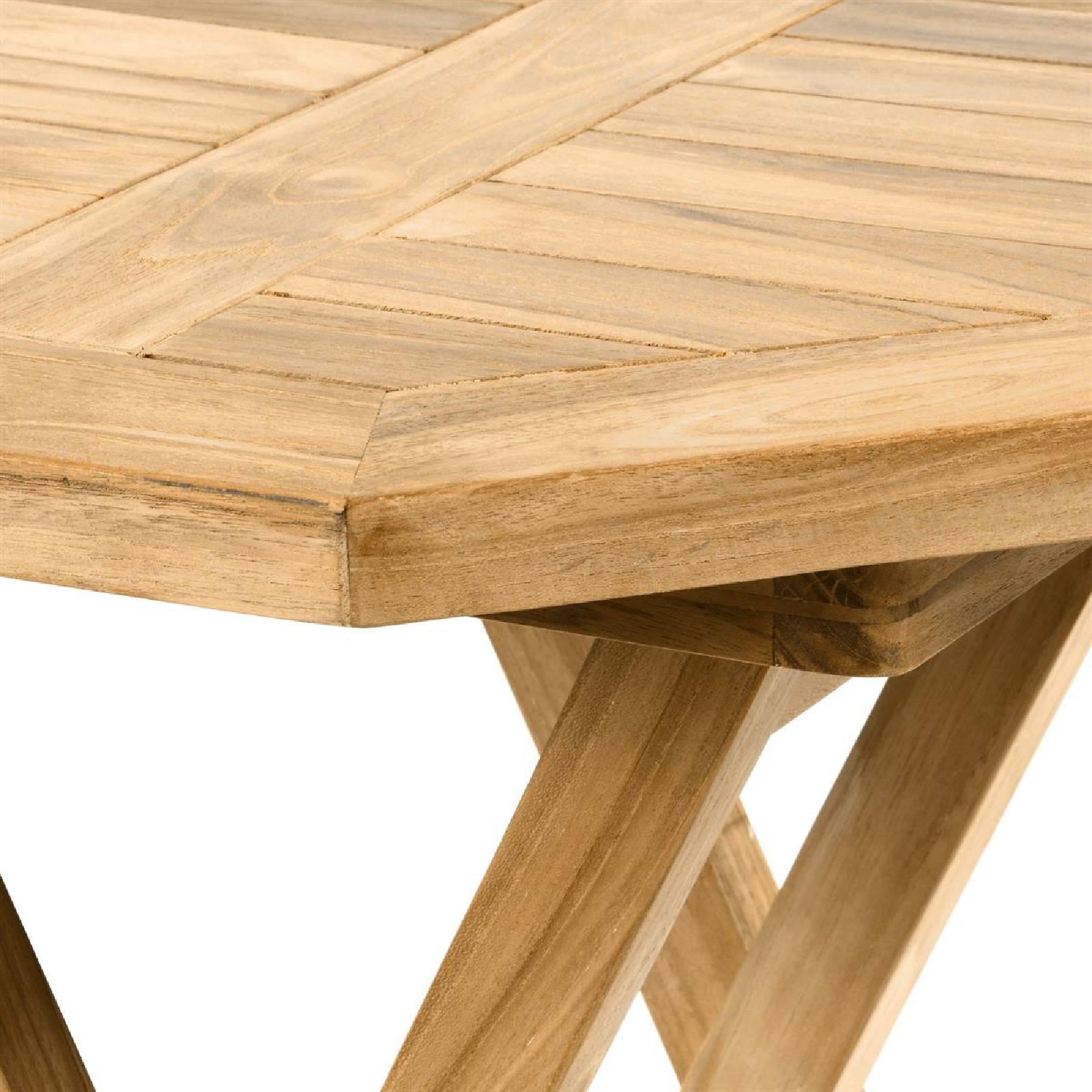 VCM Gartentisch »Balkontisch Gartentisch Beistelltisch Teakholz«