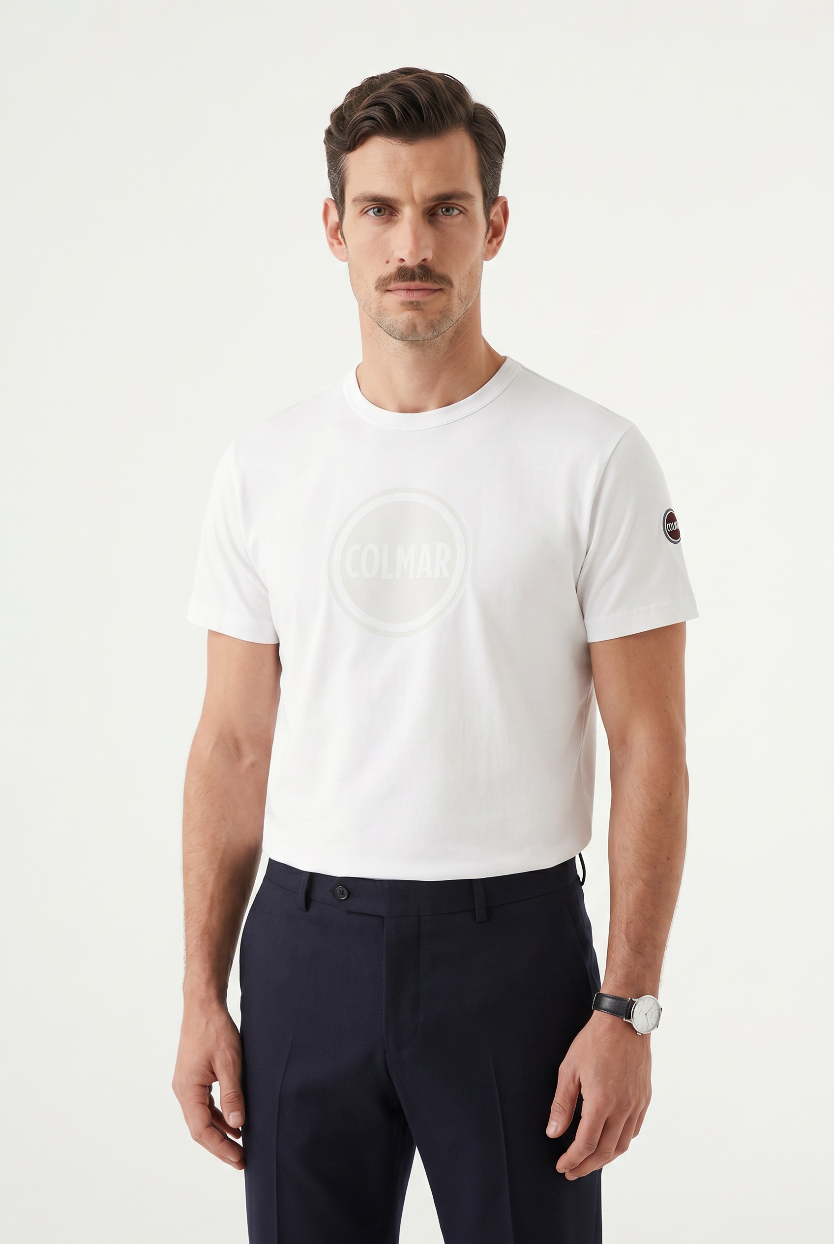 Colmar T-Shirt "MENS T-SHIRT" mit Logo, Rundhals, regular fit