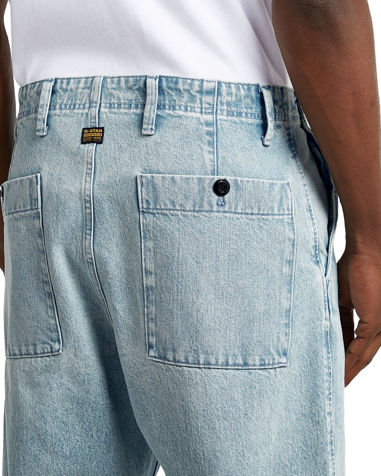 G-STAR Regular-fit-Jeans »Pleated Chino Denim Relaxed Tapered«