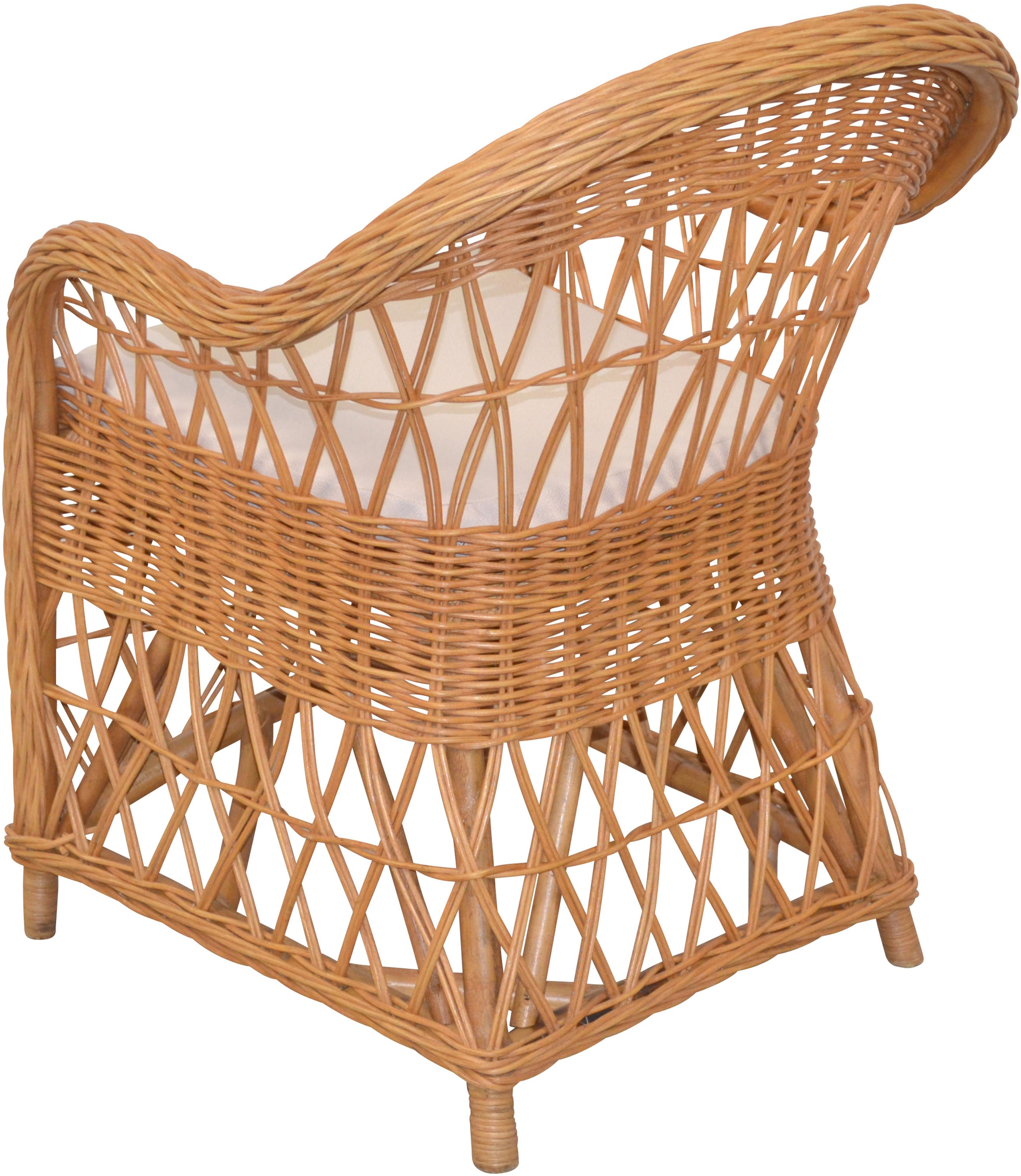 HOFMANN LIVING AND MORE Relaxsessel, (1 St.), Handgeflochten