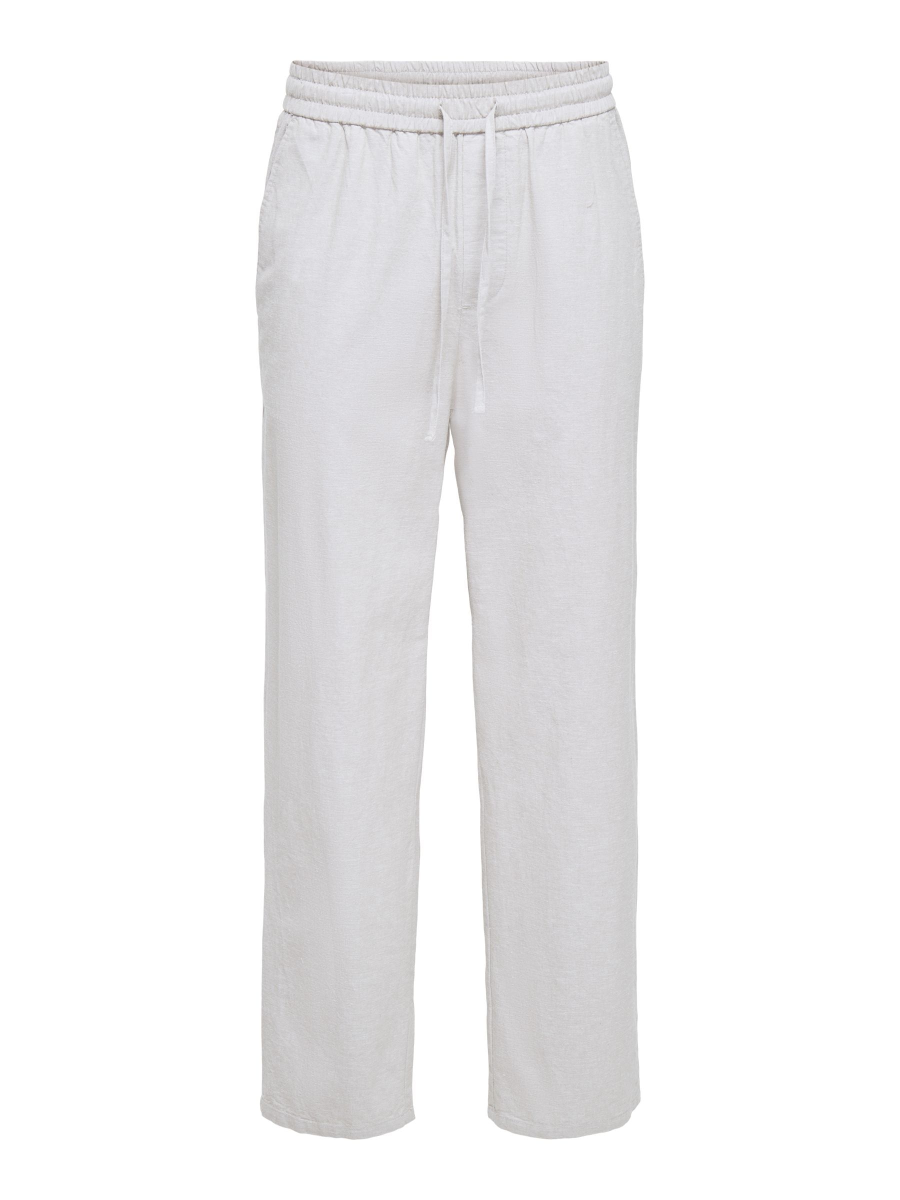 ONLY & SONS Schlupfhose »ONSSINUS LOOSE 0007 COT LIN PANT NOOS«  Baumwolle mit Leinen, locker geschnitten