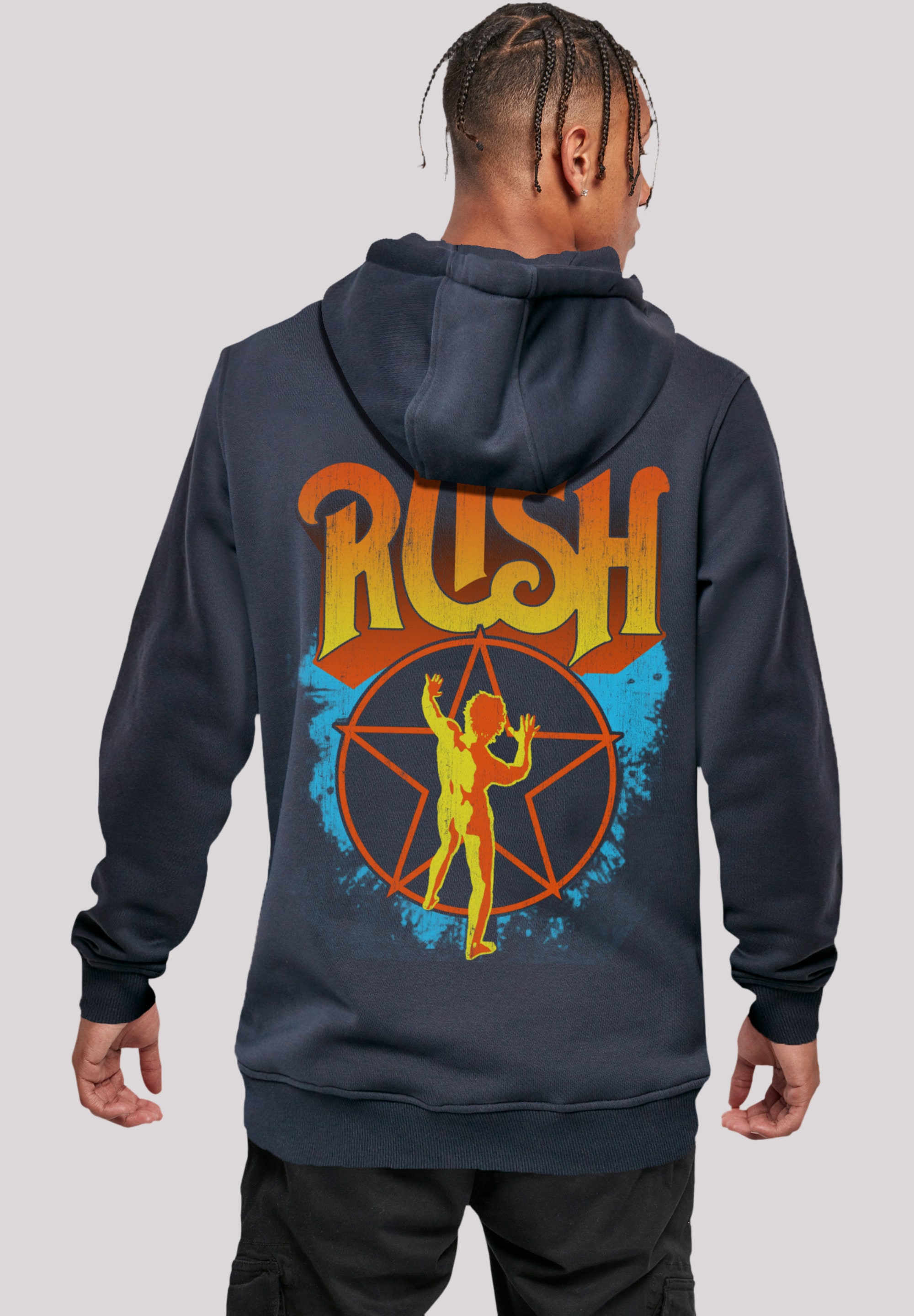 kaufen »Rush | Rock Premium Kapuzenpullover Qualität F4NT4STIC ▷ BAUR Band Starman«,