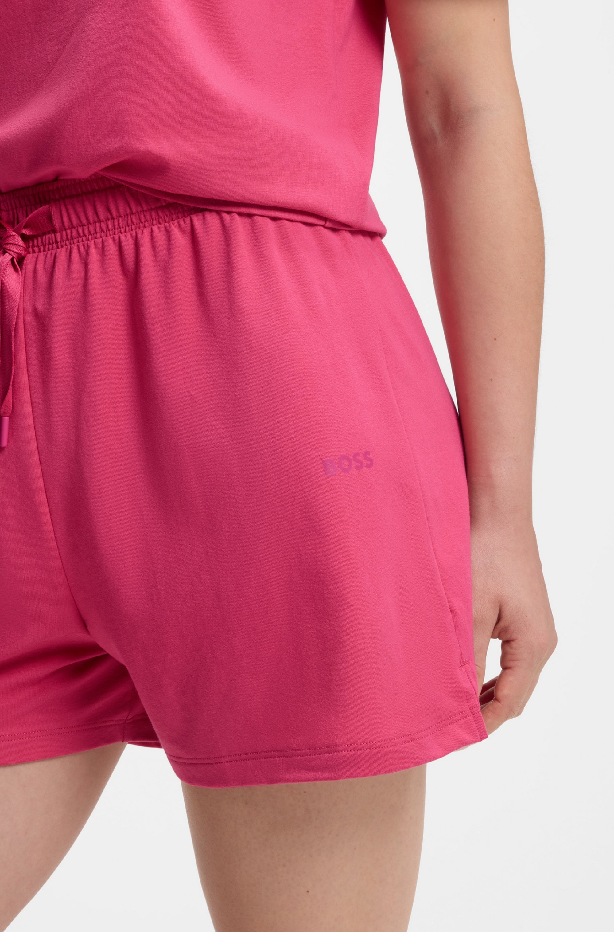 BOSS Pyjamahose »CI_Shorts CW«  mit BOSS Logoschriftzug