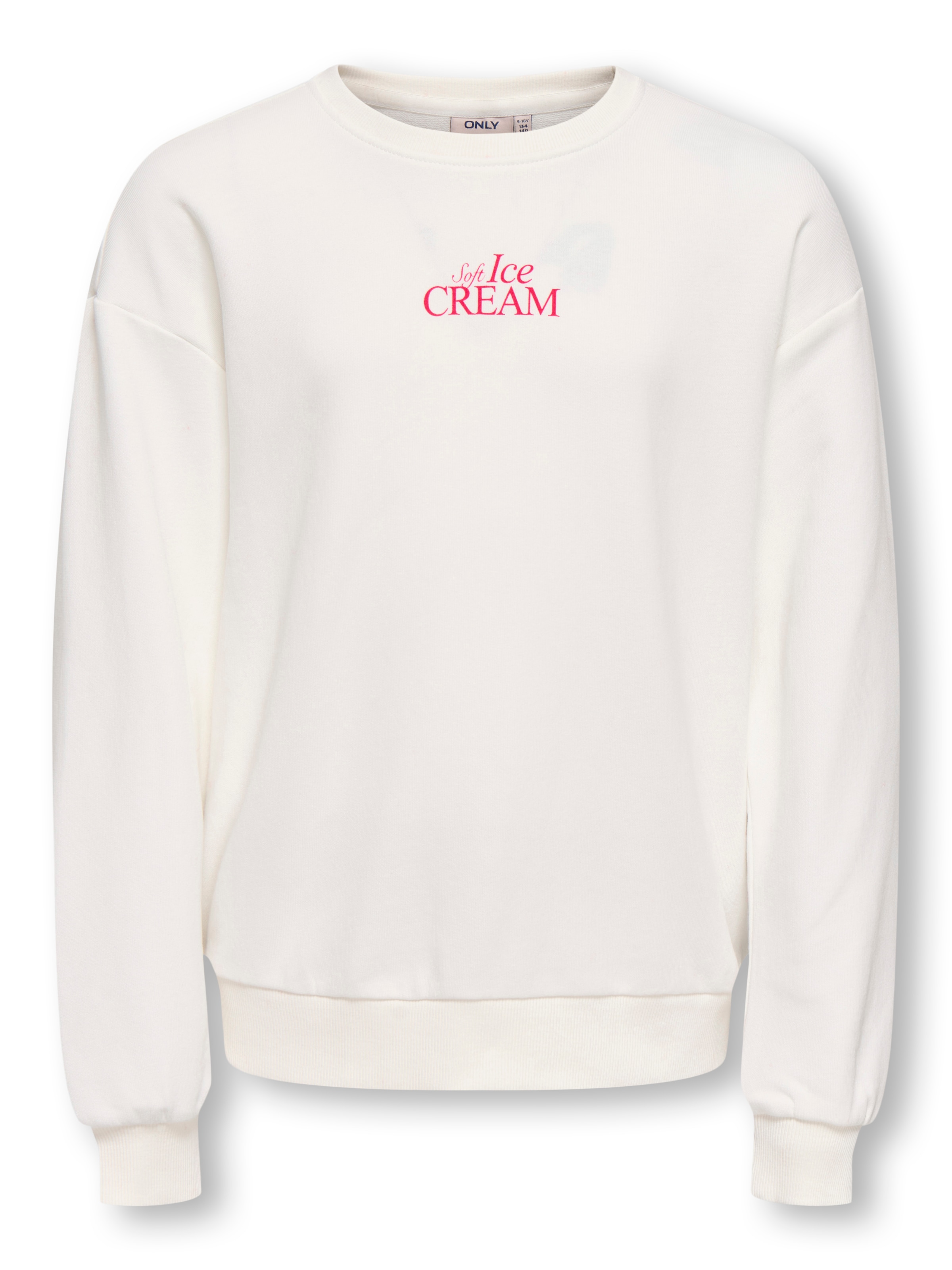 KIDS ONLY Sweatshirt »KOGPHILEA LIFE L/S LOOSE UB VD SWT«, Baumwollmischung, regular fit
