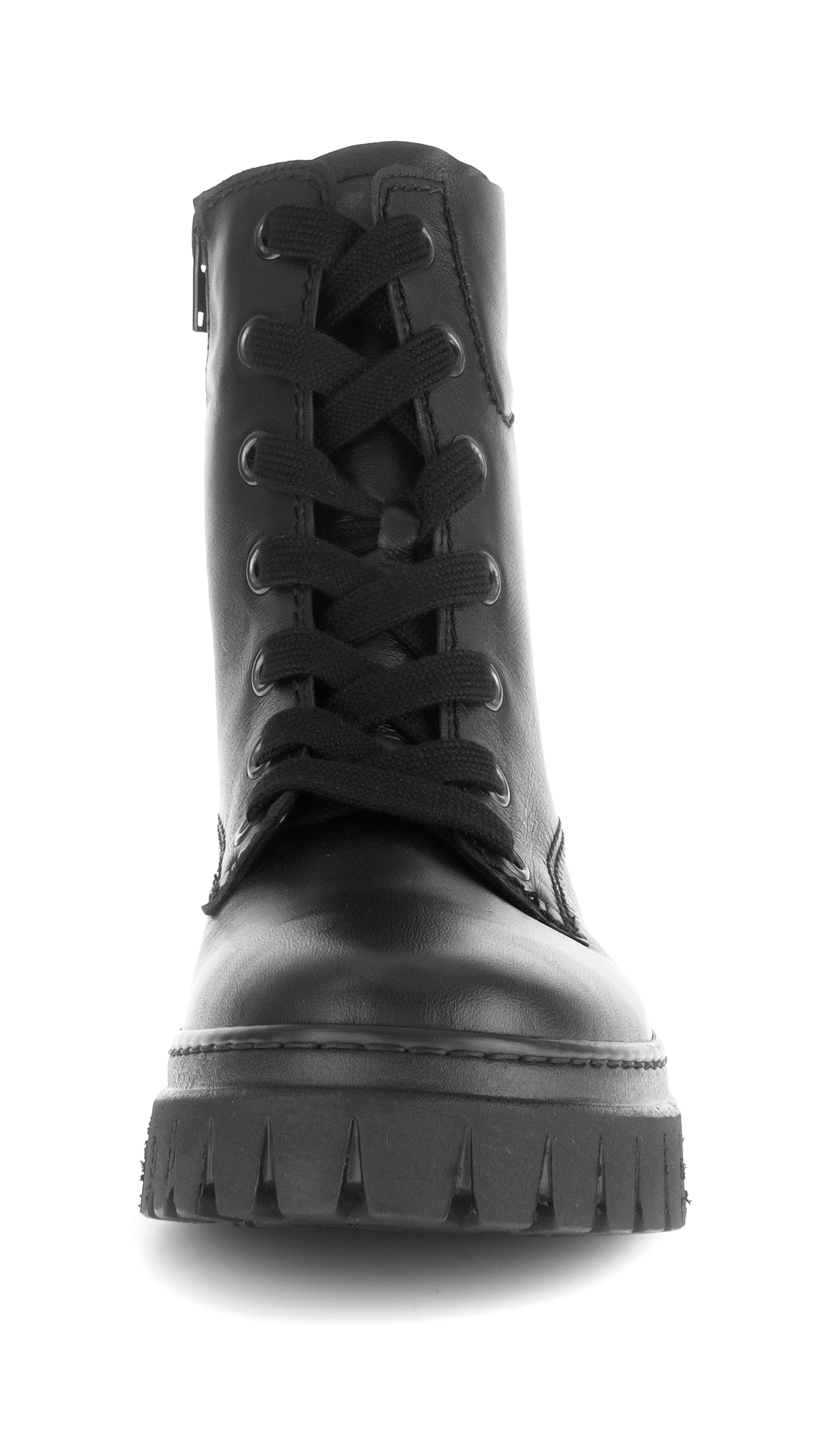 Gabor Schnürboots »YORK«, Blockabsatz, Plateau, Schnürstiefelette in Schuhweite G (= weit)