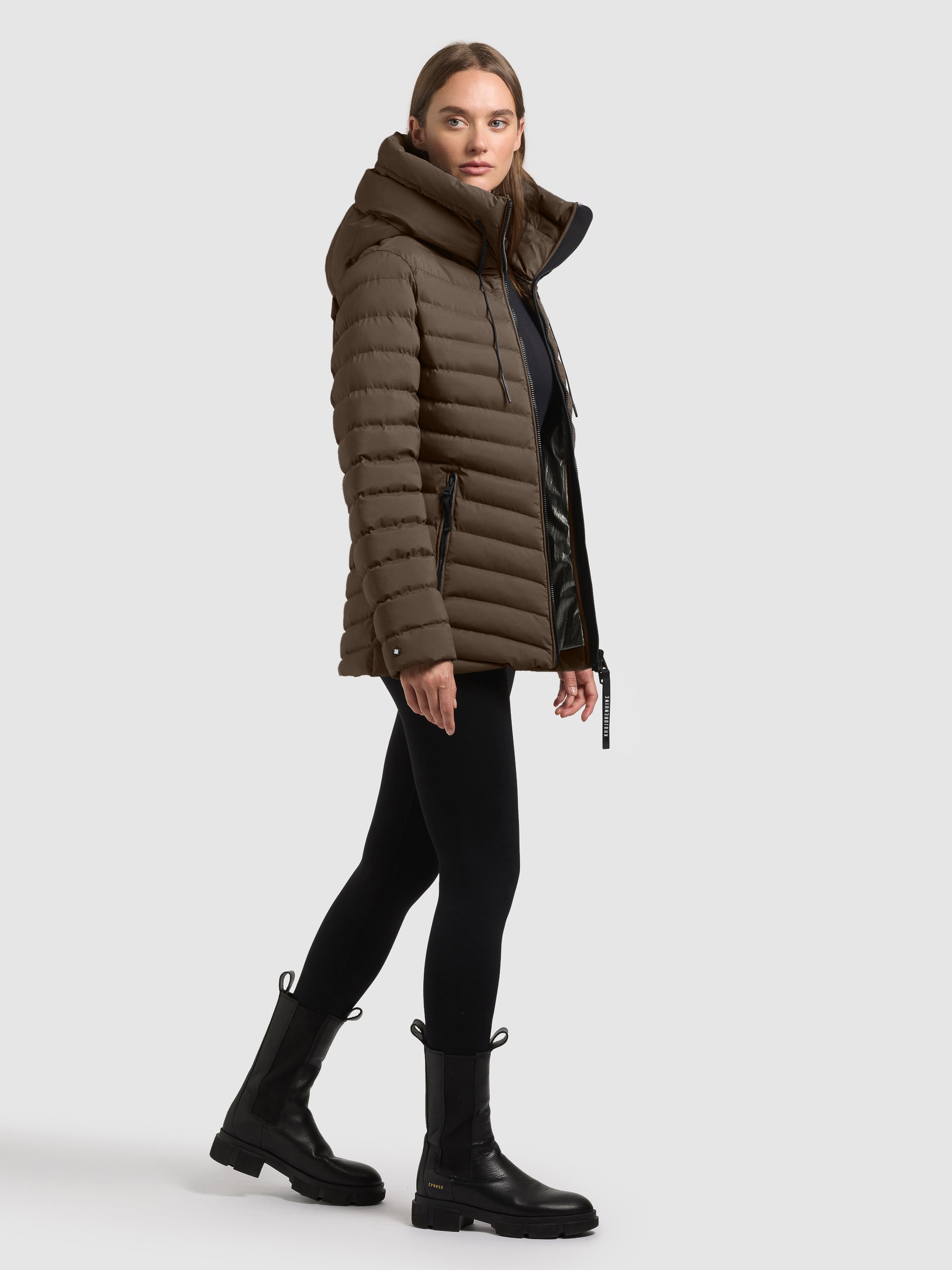 khujo Steppjacke »PACE2« mit Kapuze