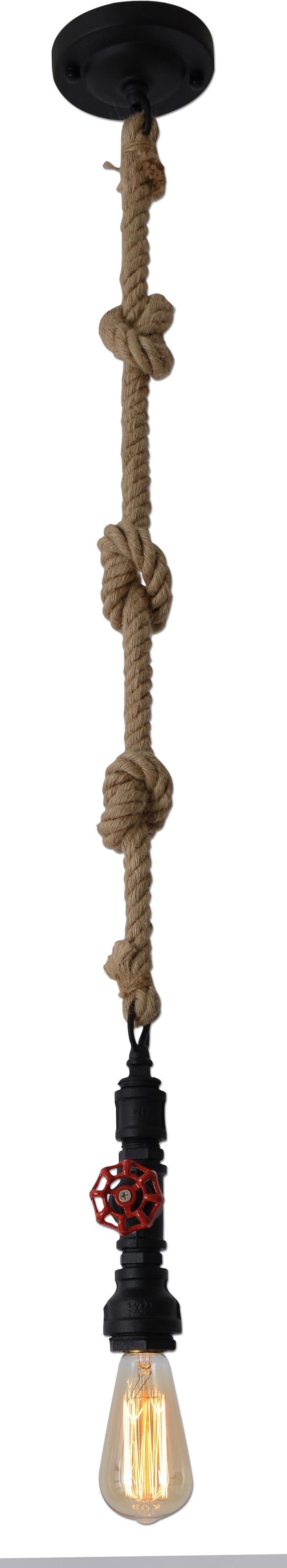 NÄVE LED Pendelleuchte "Vintage", 1, schwarz, Leuchten, LED Hängelampe, LED Hängeleuchte