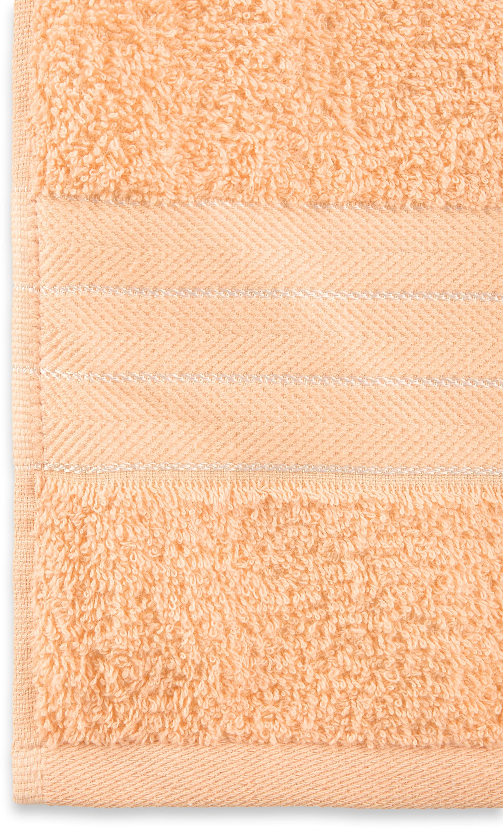 good morning Handtuch Set »Uni«, (Set, 8 St., 2 Badetücher-2 Handtücher-2 Gästetücher-2 Waschhandschuhe), Baumwolle, Walkfrottee, Bordüre, 500 GSM,Einfarbig, ohne Aufhängung