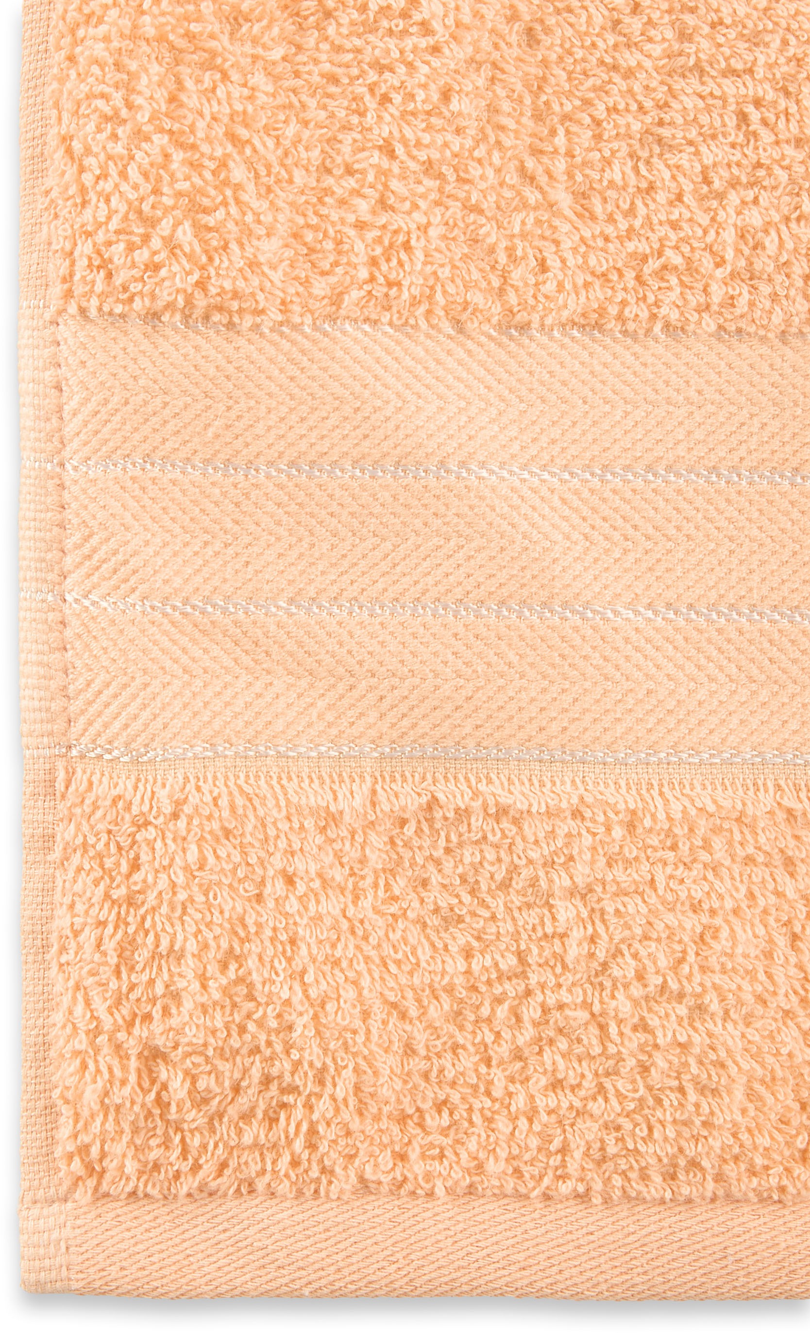 Thumbnail - good morning Handtuch Set "Uni" Baumwolle, Walkfrottee, Bordüre, 500 GSM,Einfarbig, ohne Aufhängung