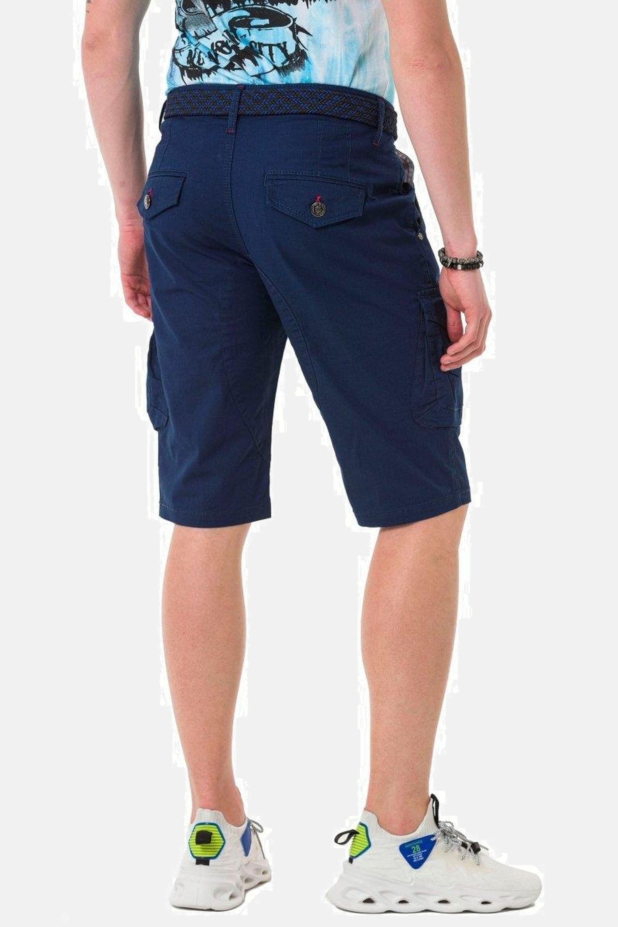 Cipo & Baxx Jeansbermudas »Bermuda & Short«, mit praktischen Beintaschen, CK265
