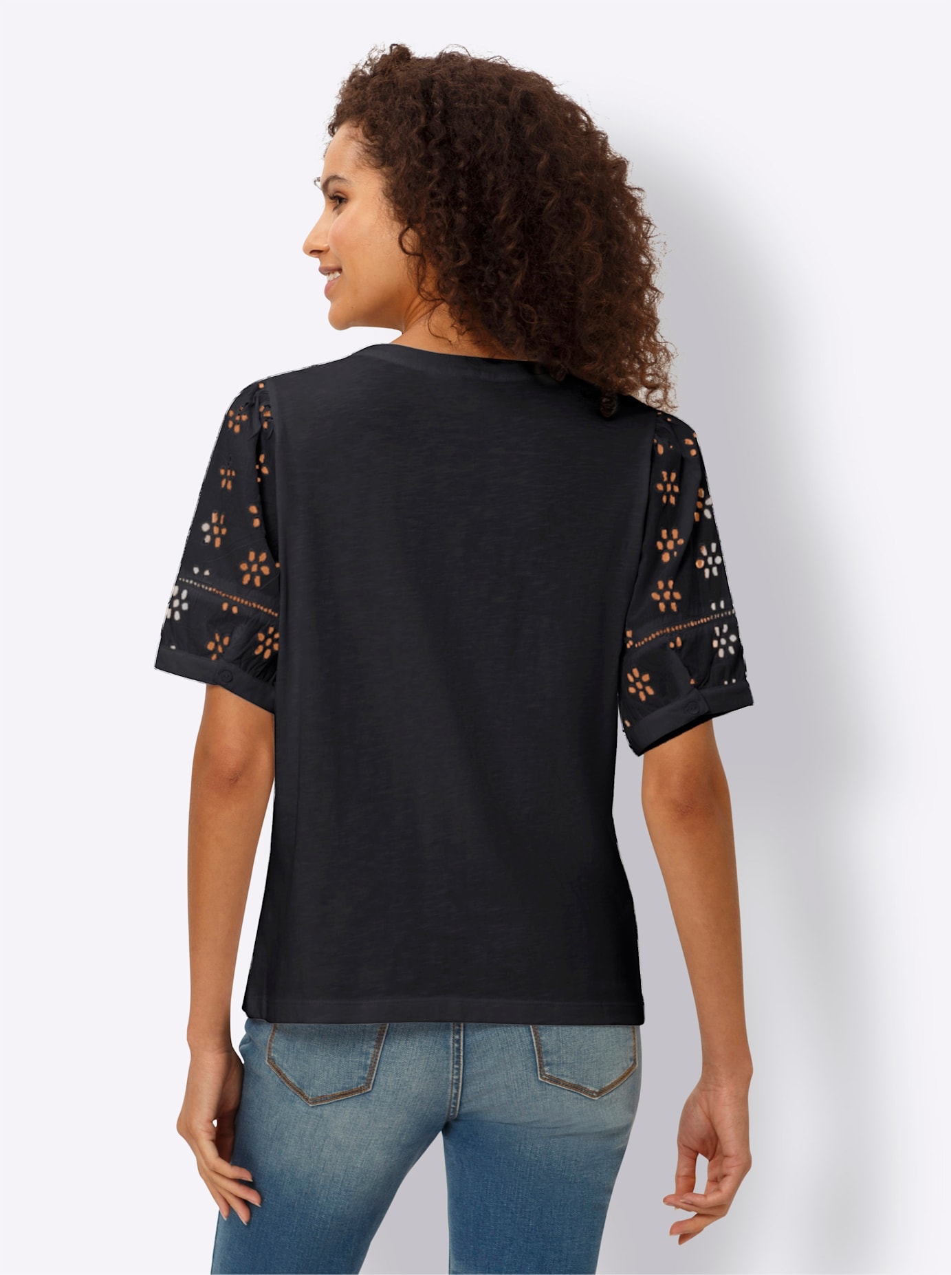heine Spitzenshirt »Blusenshirt«, (1 tlg.)