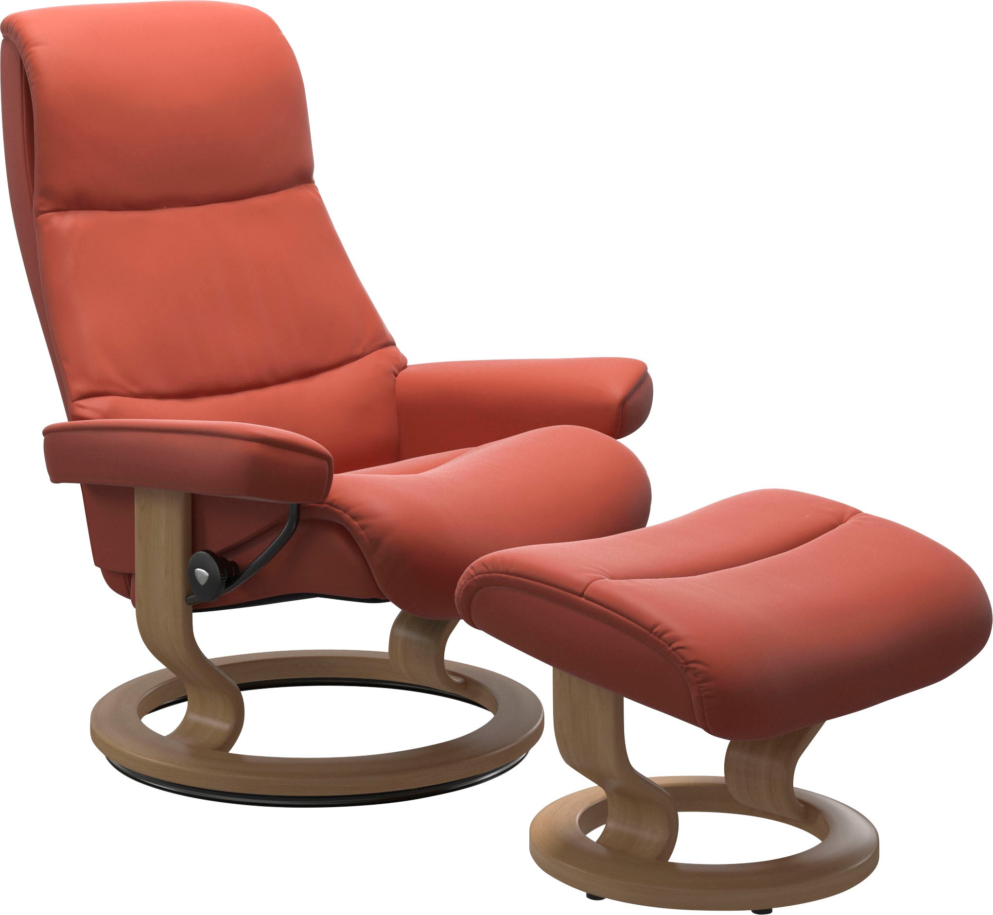 Stressless Relaxsessel "View", (Set, Relaxsessel mit Hocker), mit Classic B günstig online kaufen