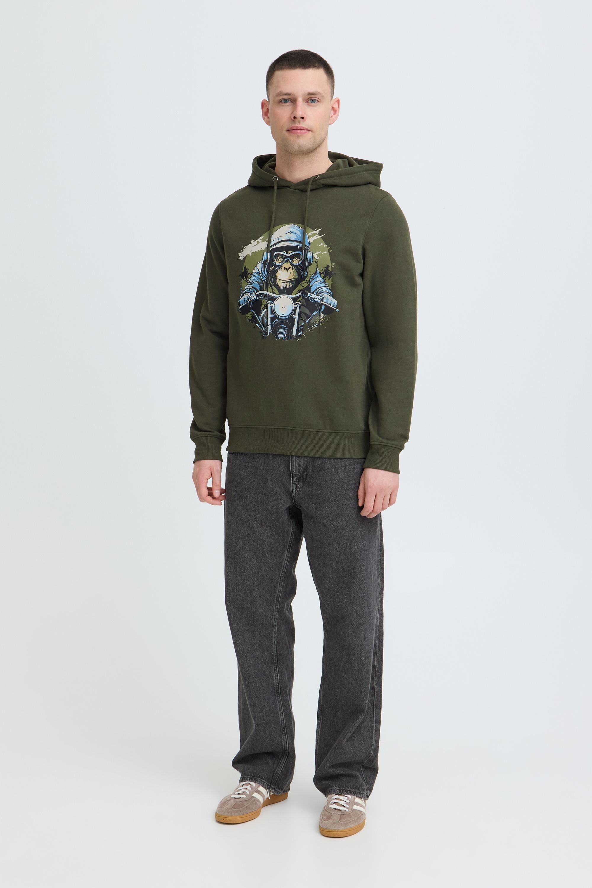 Thumbnail - Blend Kapuzenpullover "BHRona Animal print" Hoodie mit Animal Print