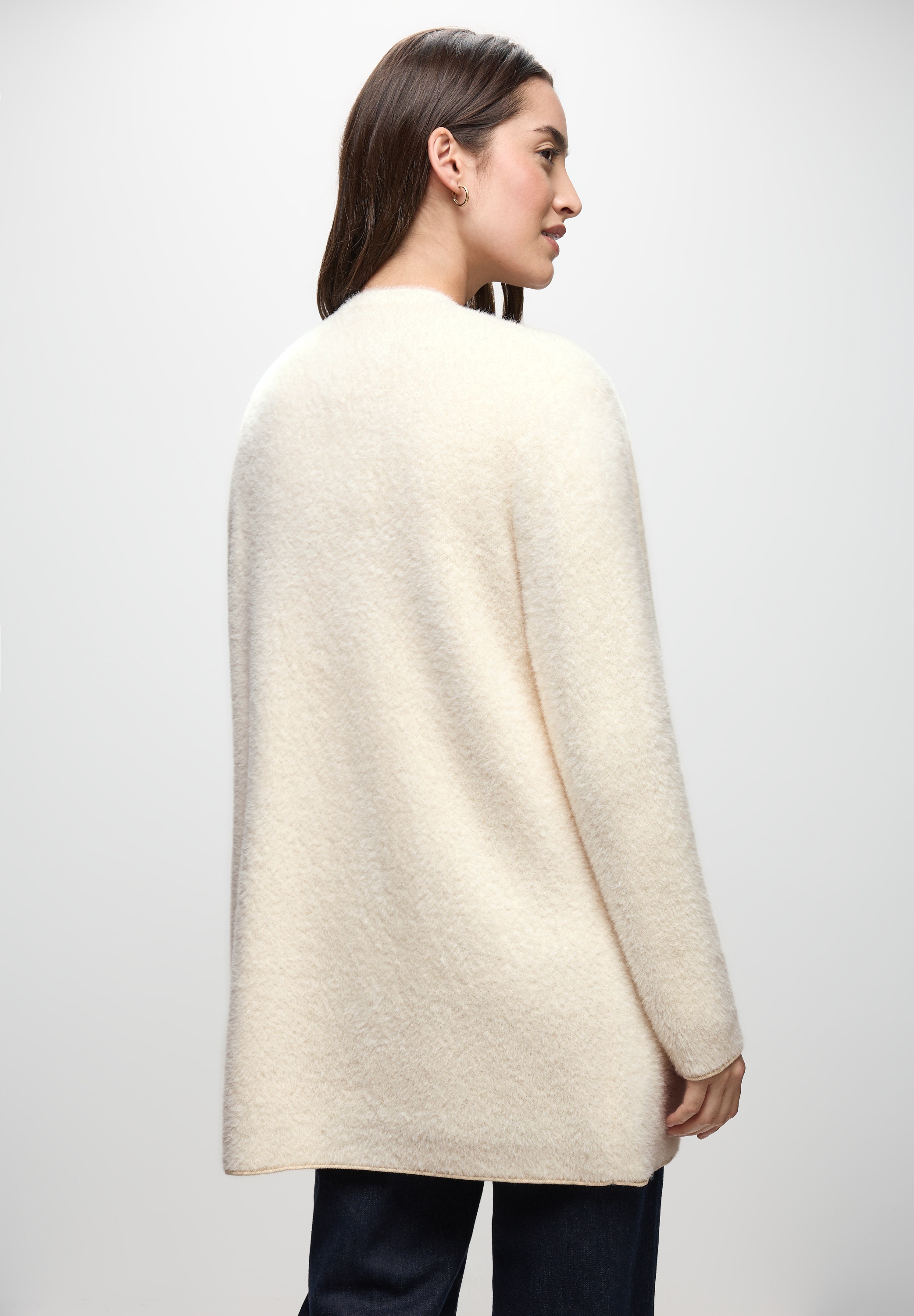 STREET ONE Strickjacke, mit aufgenähten Taschen günstig online kaufen
