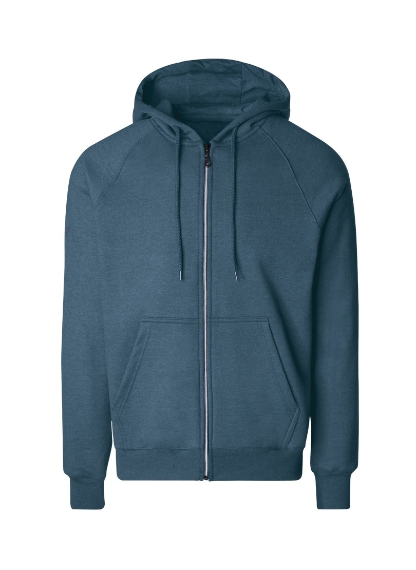 Trigema Sweatjacke "TRIGEMA Sweatjacke mit Kapuze" 1 Stk. tlg. günstig online kaufen